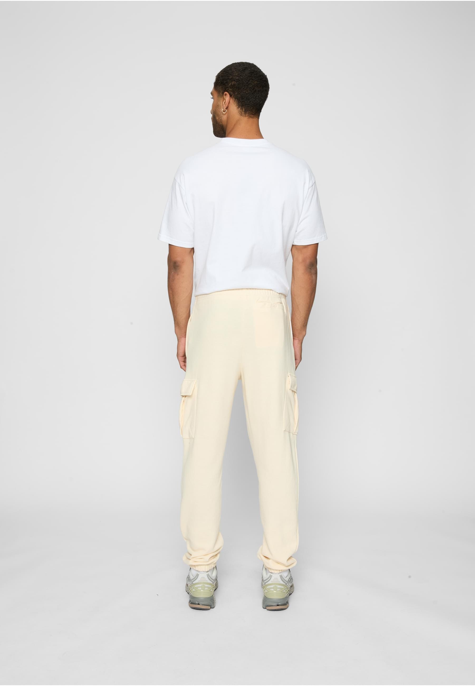 URBAN CLASSICS Jogginghose »Urban Classics Light Terry Wide Cargo Sweatpants«