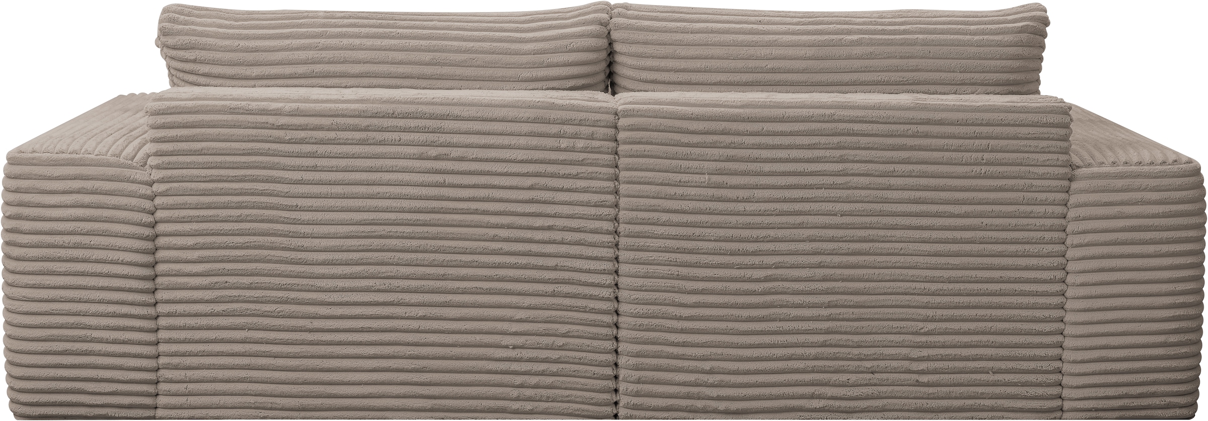 WERK2 Big-Sofa »Rozzana mit viel Platz und aktuellen Bezugsvarianten«, mit losen Rückenkissen