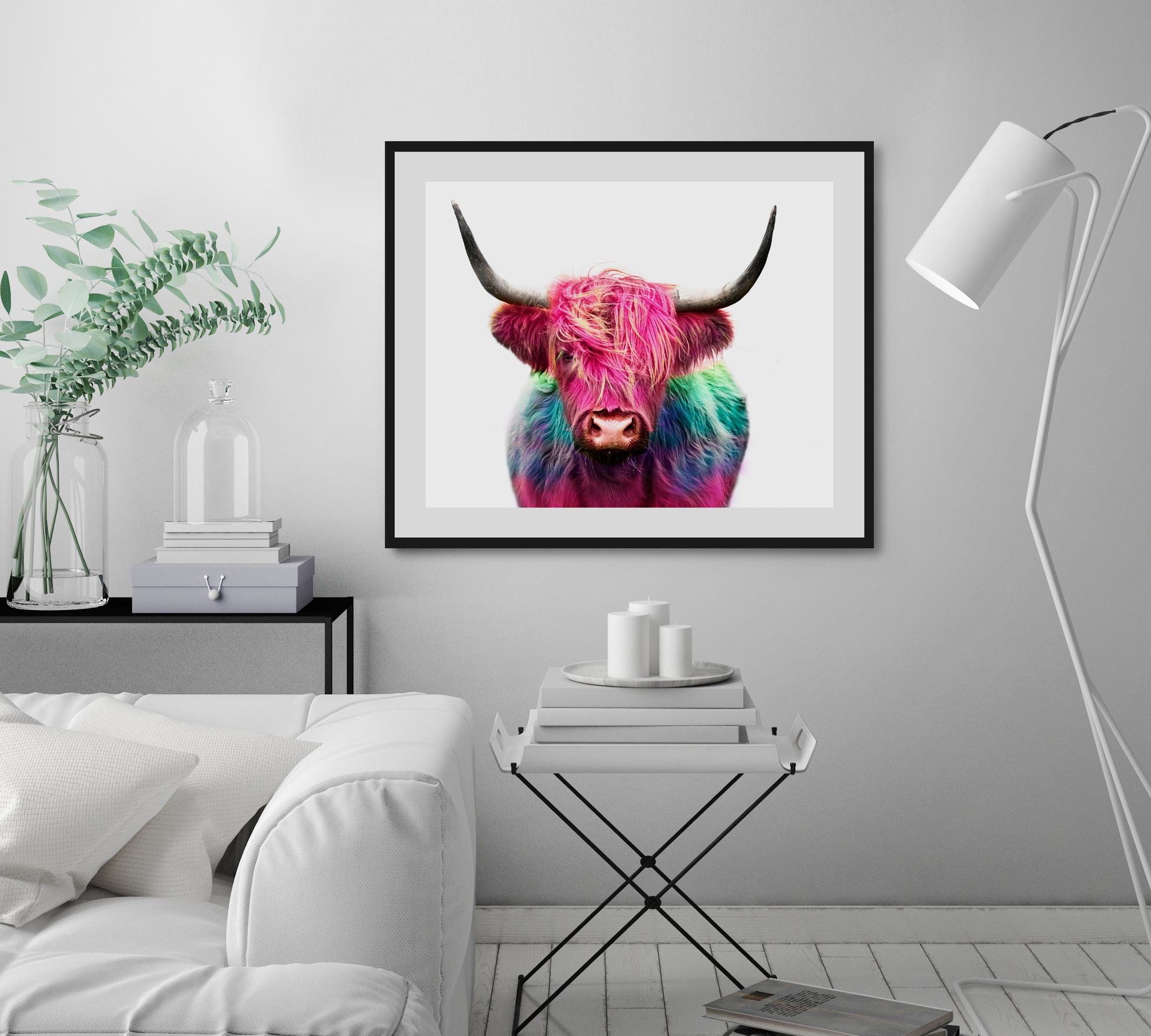 queence Bild »Yak«, Kuh-Kuhbilder-Kunst-Foto, HD Premium Poster-Druck inkl. günstig online kaufen