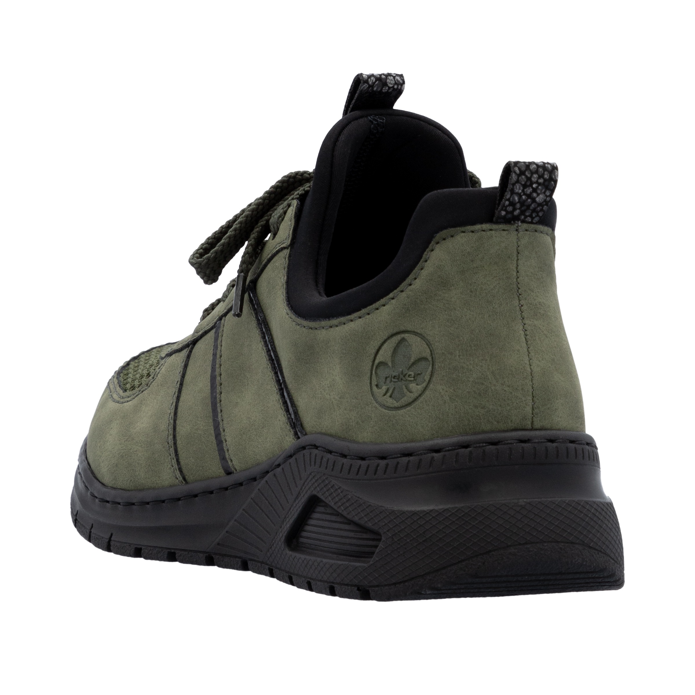 Rieker Slip-On Sneaker, Schlupfschuh, Halbschuh, Freizeitsneaker, weiche MemoSoft-Innensohle
