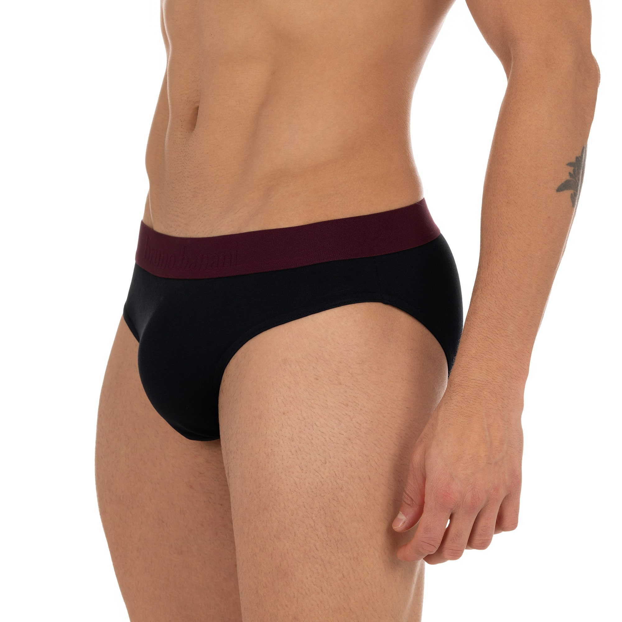 Bruno Banani Slip »Flowing« 2er Pack,  mit Logobund