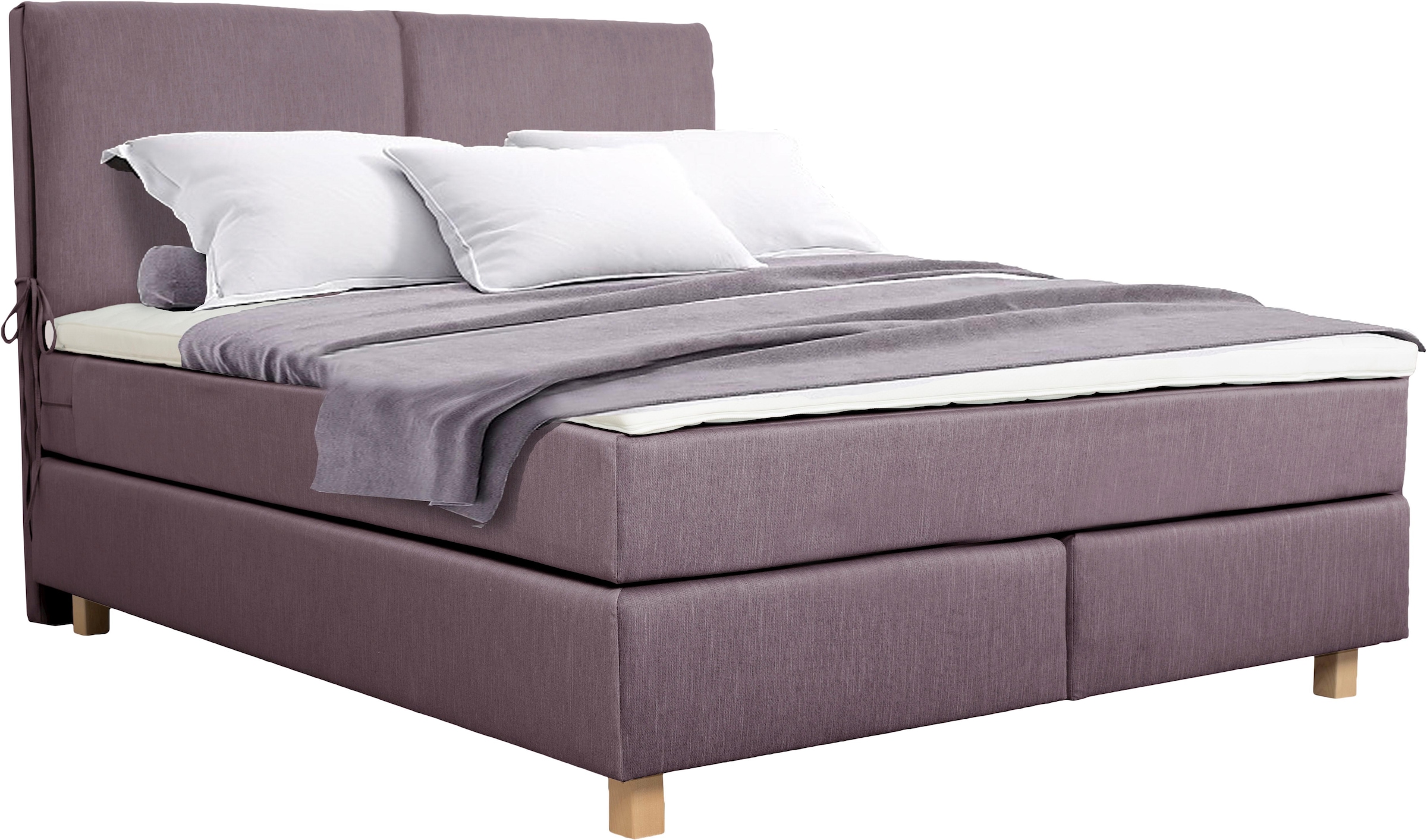 Home affaire Boxspringbett »Nele«, inkl. Topper im schlichtem Design günstig online kaufen
