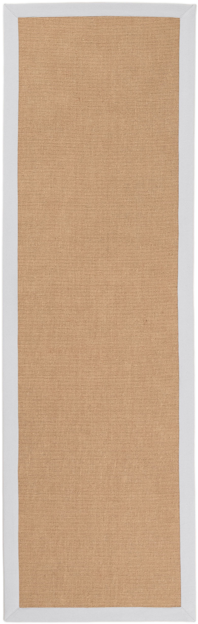 carpetfine Läufer »Sisal«, rechteckig, 5 mm Höhe, mit farbiger Bordüre, Anti Rutsch Rückseite