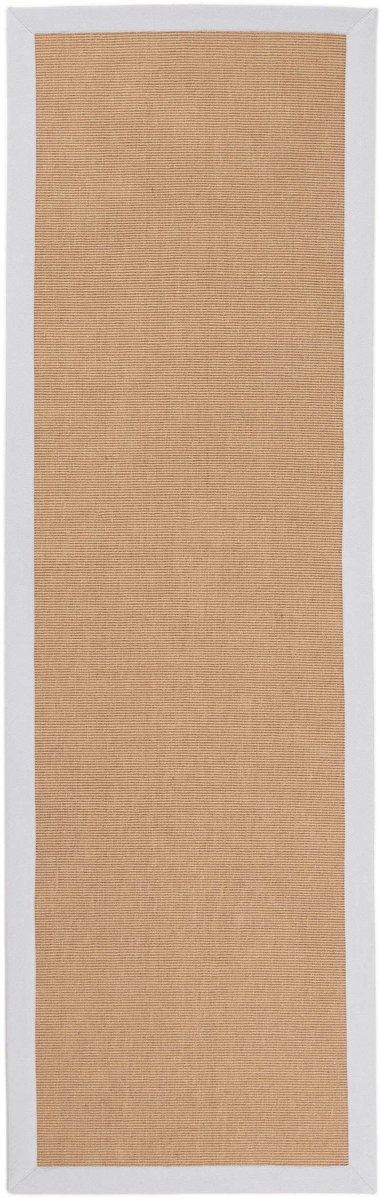 carpetfine Sisalteppich »Sisal«, rechteckig, 5 mm Höhe, mit farbiger Bordür günstig online kaufen