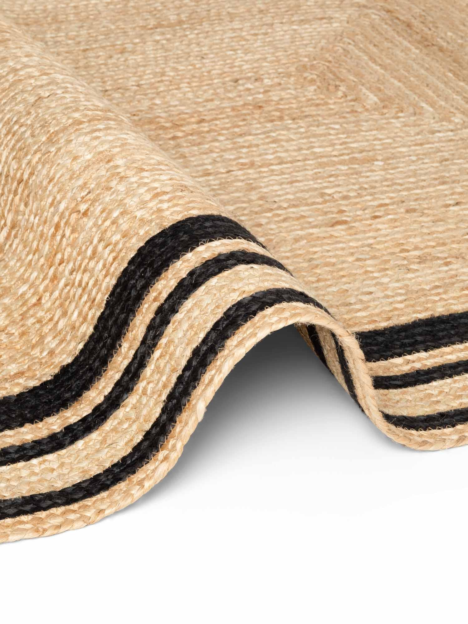 HANSE Home Teppich »Looma Juteteppich« rechteckig 7 mm Höhe Handgewebt, Jute Naturteppich, Boho, Wohnzimmer, Schlafzimmer
