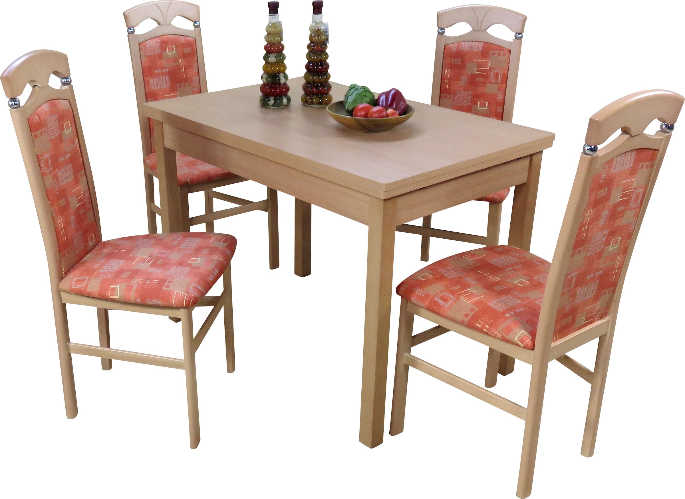 HOFMANN LIVING AND MORE Essgruppe »Anthony« Spar-Set, 1 Tisch, 4 Stühle, 5 günstig online kaufen