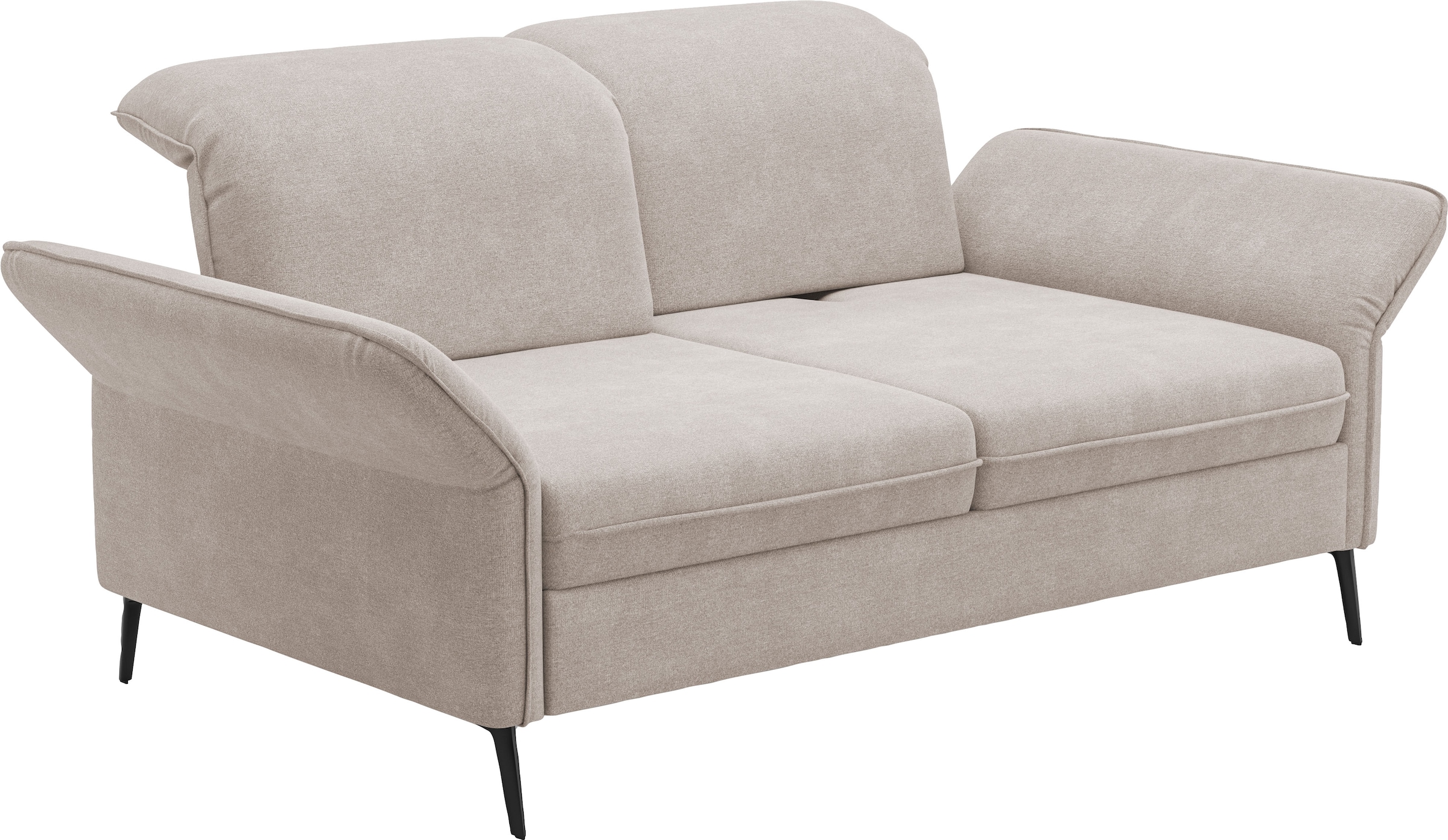 sit&more 3-Sitzer »Emely«, mit Sitztiefenverstellung, optional mit Bettfunktion