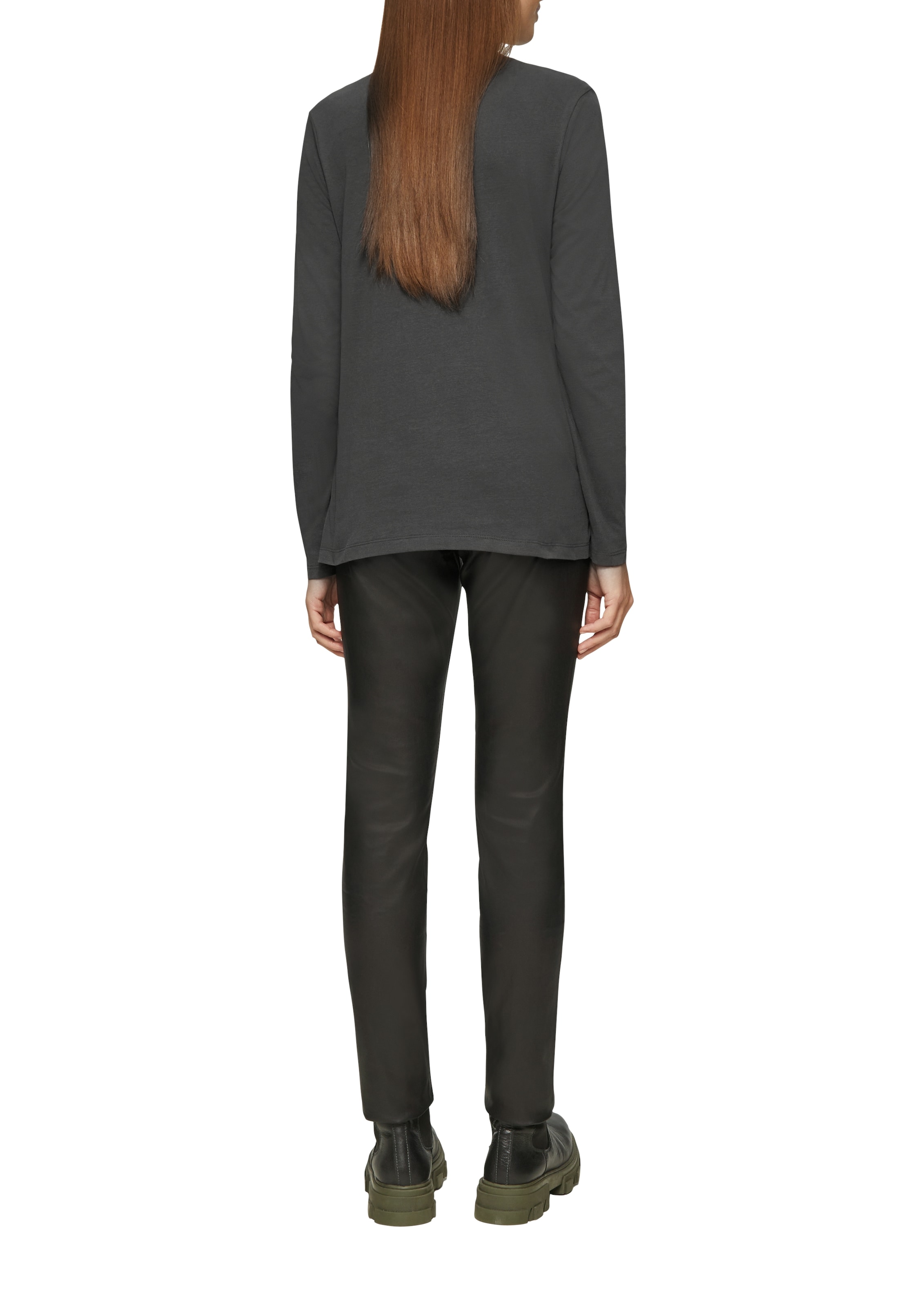 s.Oliver Langarmshirt, mit Schriftzug