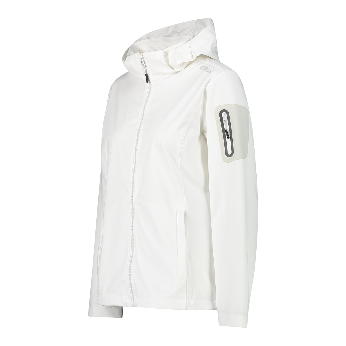 CMP Softshelljacke, mit Kapuze, Atmungsaktiv & Windabweisend & Wasserabweisend