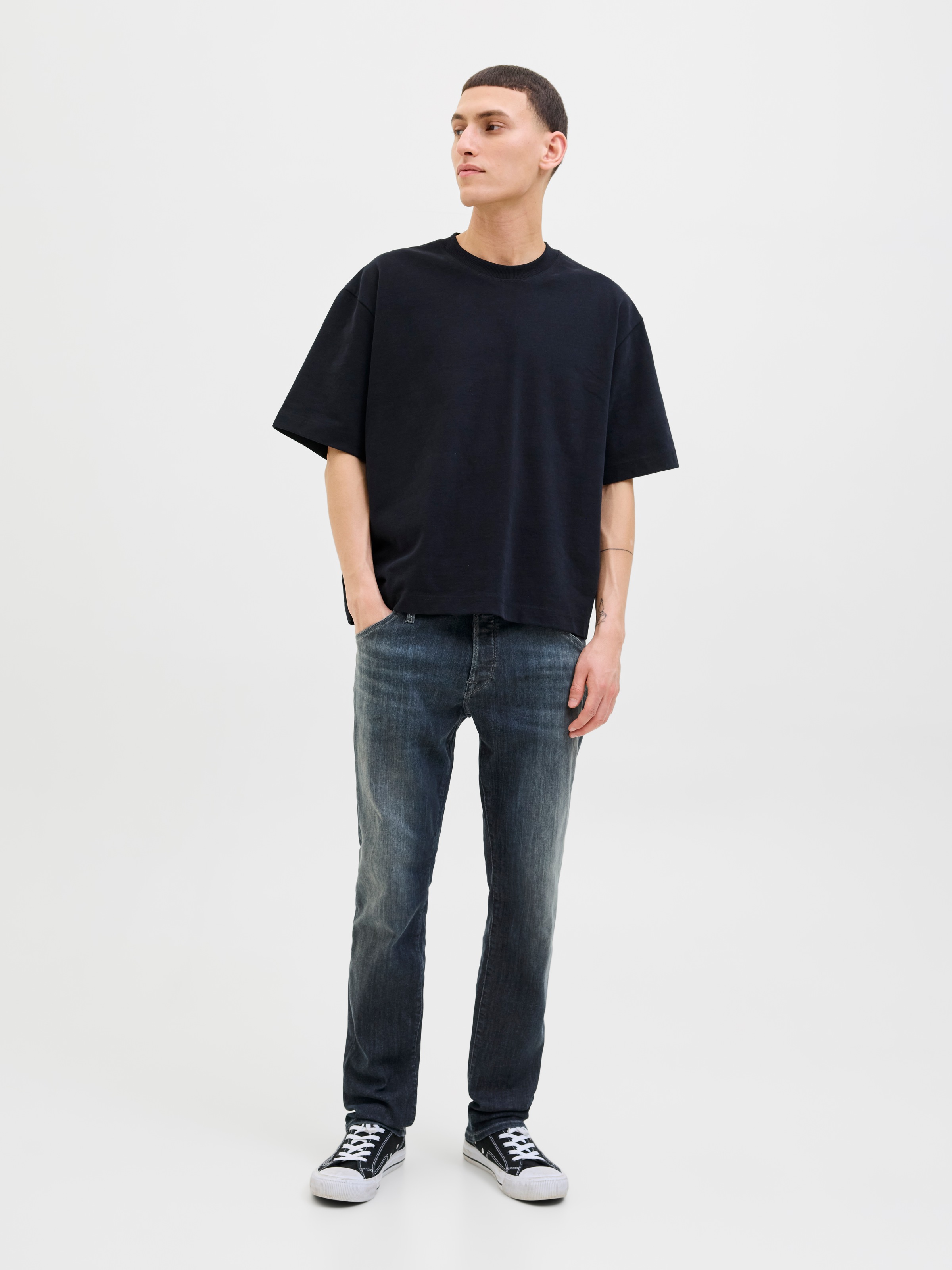 Jack & Jones Slim-fit-Jeans »JJIGLENN JJFOX AM 496 NOOS«