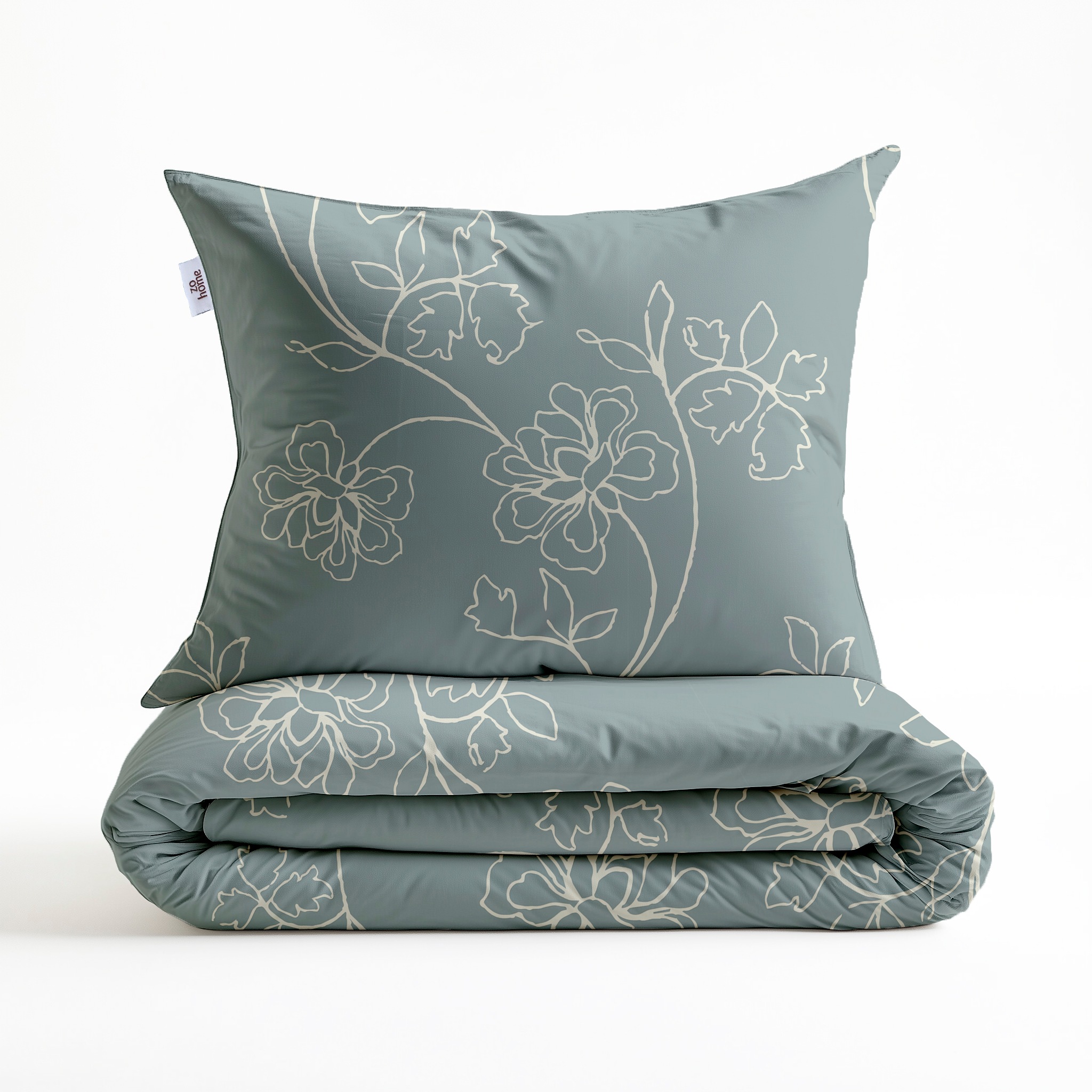 ZO HOME Bettwäsche »Zohome Bettwäsche Baumwolle-Flanell Alva« 2 Bettwäsche aus 100% Baumwolle, hochwertige Flanell, ab 135x200 cm.