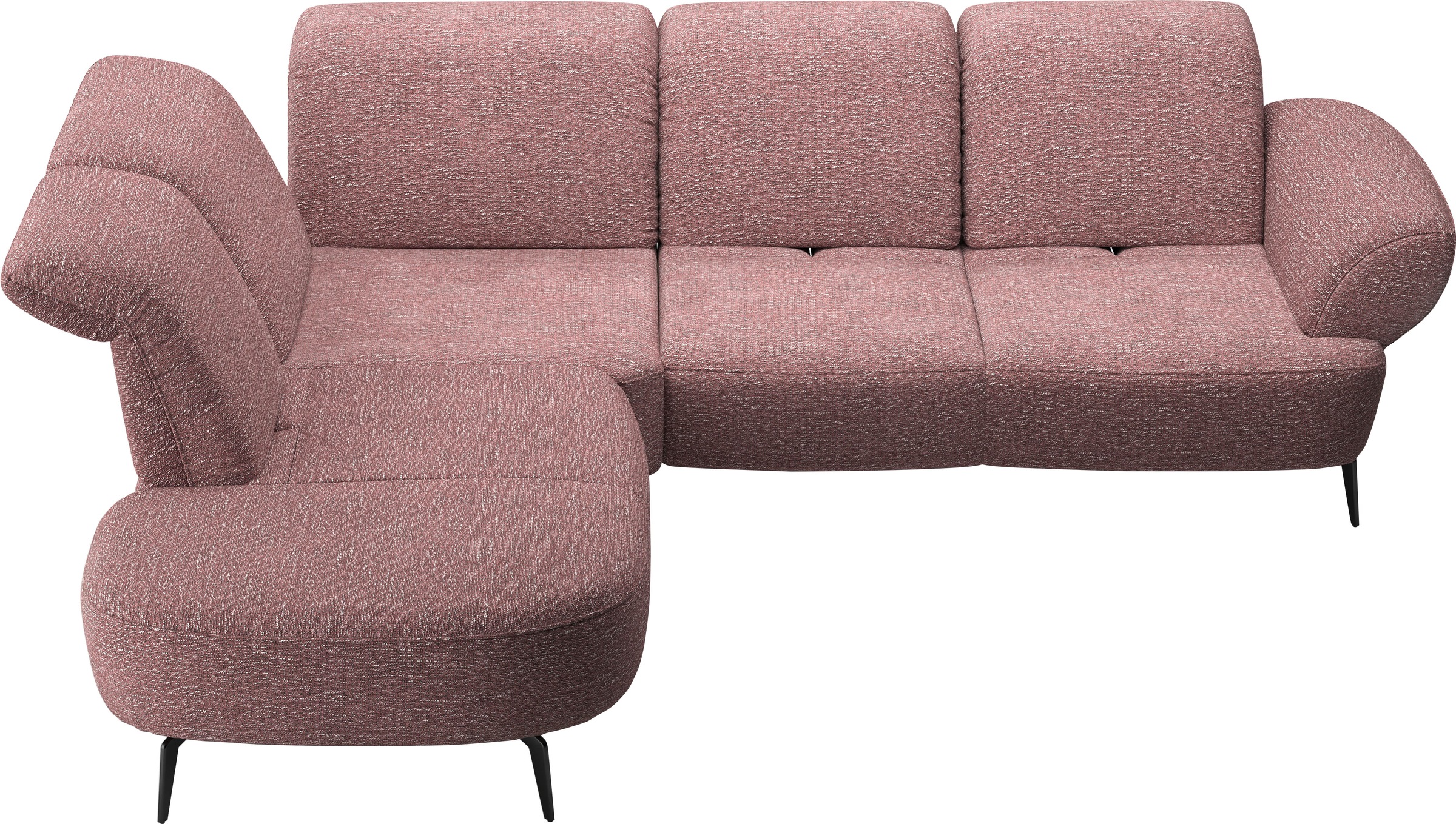 sit&more Ecksofa »Dance«, inkl.System Click&Seat und Sitztiefenverstellung