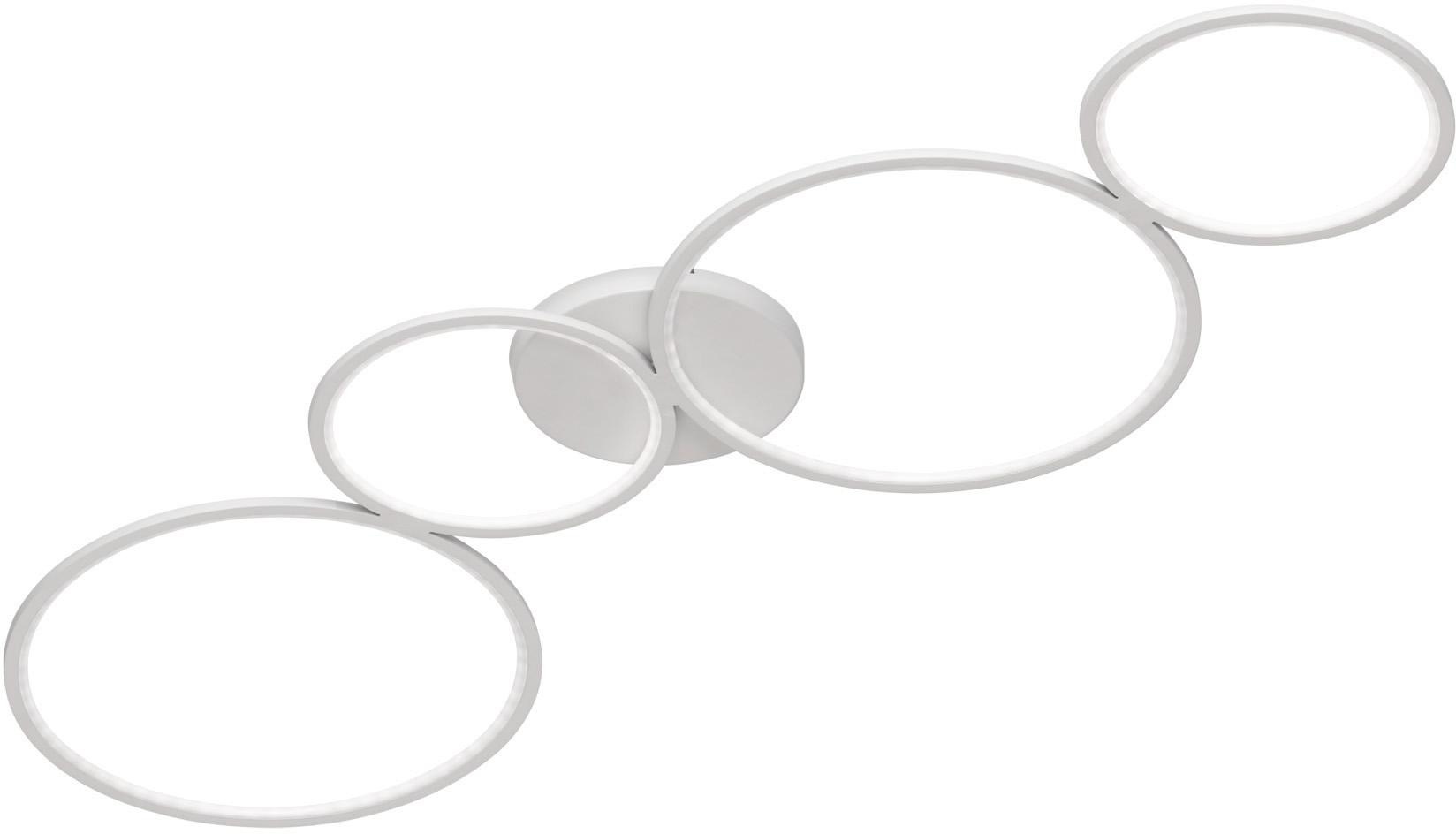 TRIO Leuchten LED Deckenleuchte »Rondo«, 4 flammig, Leuchtmittel LED-Board günstig online kaufen