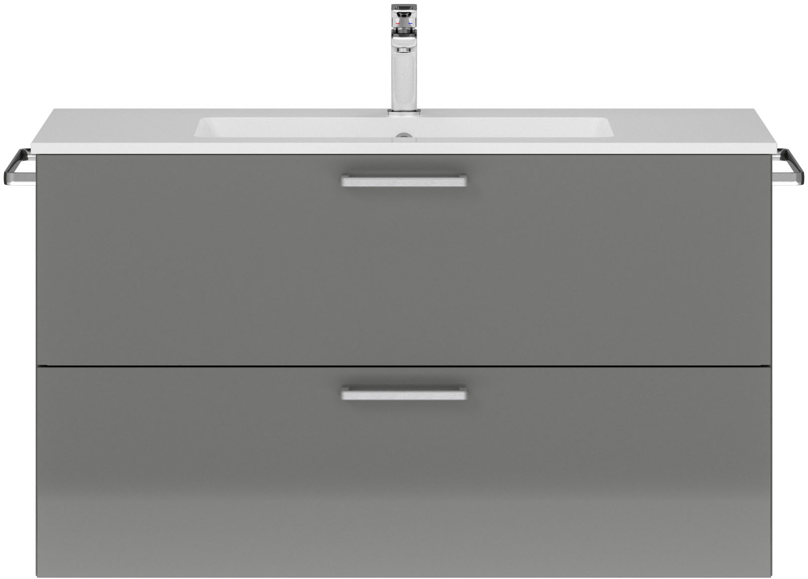 nobilia® Waschtisch-Set »Tolvina« vormontiert, mit Soft-Close, 1 Stk. tlg. günstig online kaufen