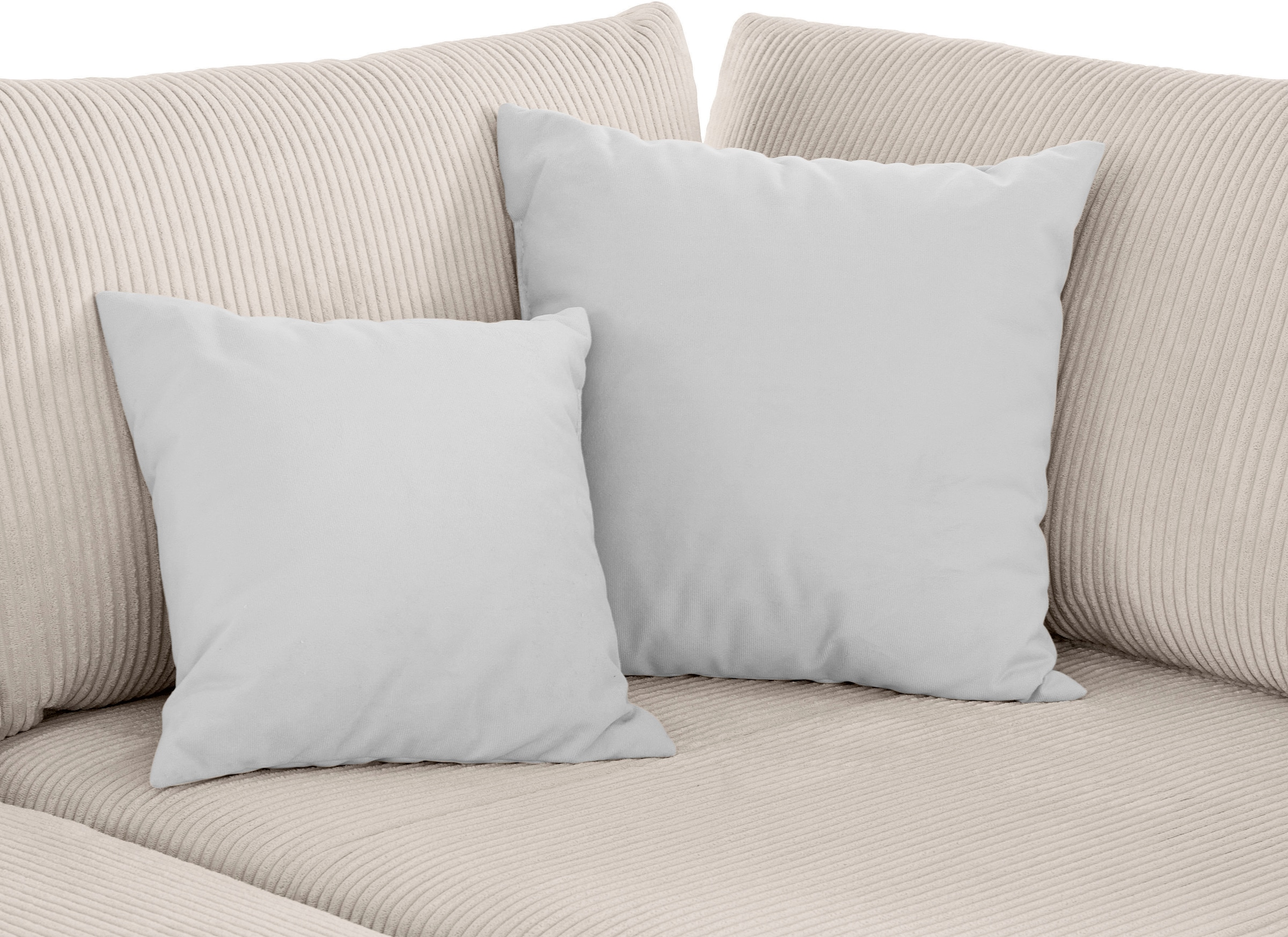 INOSIGN Ecksofa »Boxspringbett Night & Day L-Form mit Dauer-Schlaffunktion mit Armlehne«, mit Boxspring-Bettfunktion 180x200 cm und Bettkasten, Dauerschläfer!