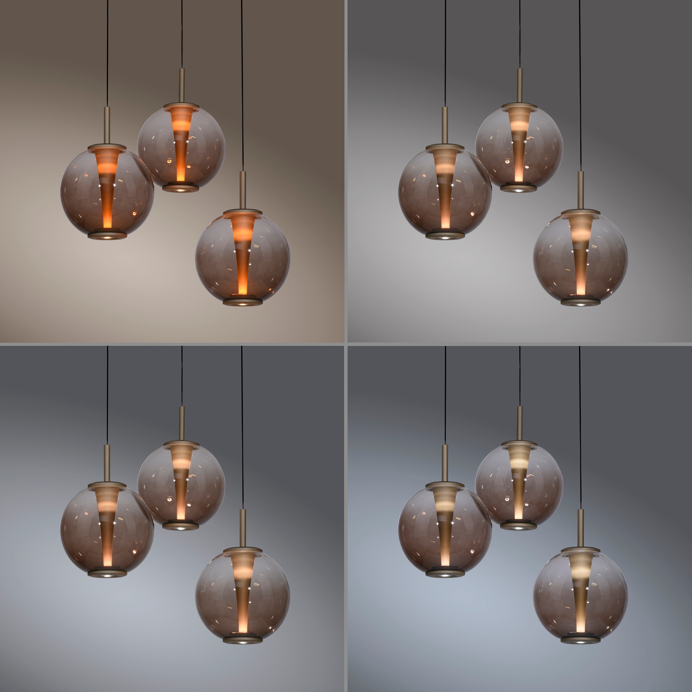 Neuhaus PURE LED Pendelleuchte »PURE E-Infinity« LED-Board 1 Stk. warmweiß - kaltweiß e-SLIDE® Funktion, CCT, dimmbar, Fernbedienung