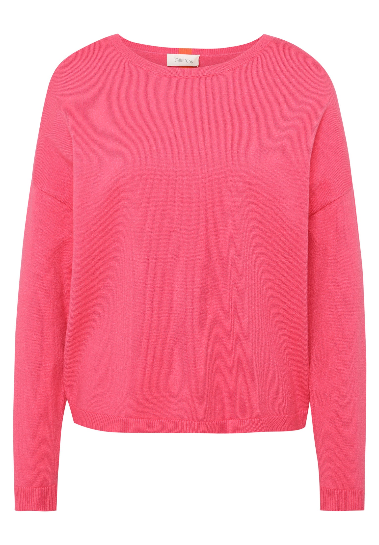 Cartoon Strickpullover »Strickpullover mit Rundhalsausschnitt«