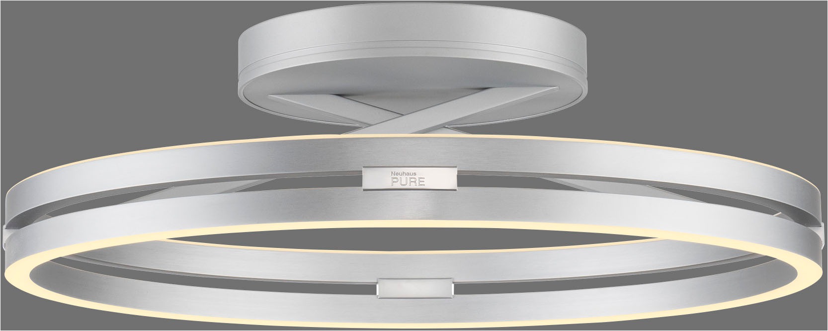 Neuhaus PURE LED Deckenleuchte »PURE Loop« LED-Board 1 Stk. warmweiß - kaltweiß Dimmbar über Fernbedienung, CCT, separat steuerbar