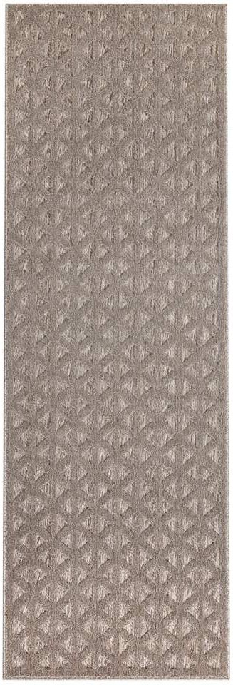 Carpet City Teppich »In-& Outdoorteppich Santorini 446, 3D-Effekt, Geo-Muster«, rechteckig, 5 mm Höhe, Wetterfest & UV-beständig für Terrasse, Balkon, Küche, Flur