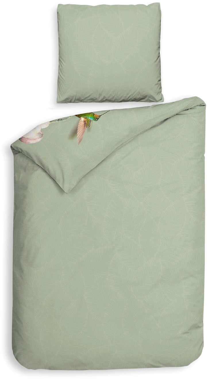 Heckett & Lane Bettwäsche »Heckettlane Bettwäsche Ana« 2 Bettwäsche aus 100% Baumwolle, hochwertige Mako-Satin, ab 135x200 cm.