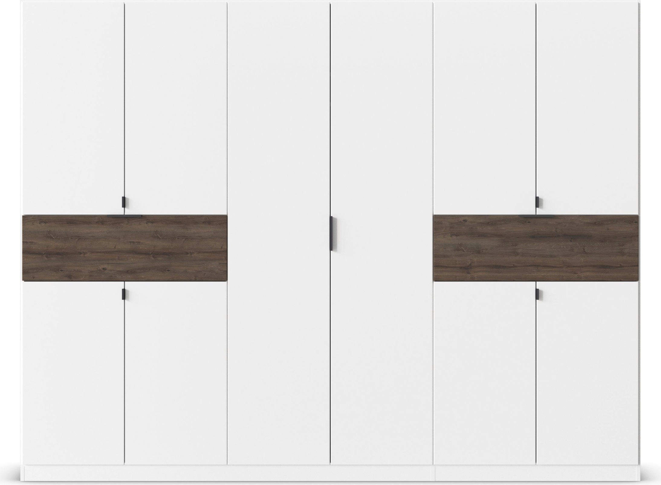 rauch Drehtürenschrank »Kleiderschrank Schrank Garderobe Wäscheschrank TICAO«, (Schubladen in der Höhe variabel positionierbar), mit 2 geräumigen Schubladen, viel Stauraum MADE IN GERMANY