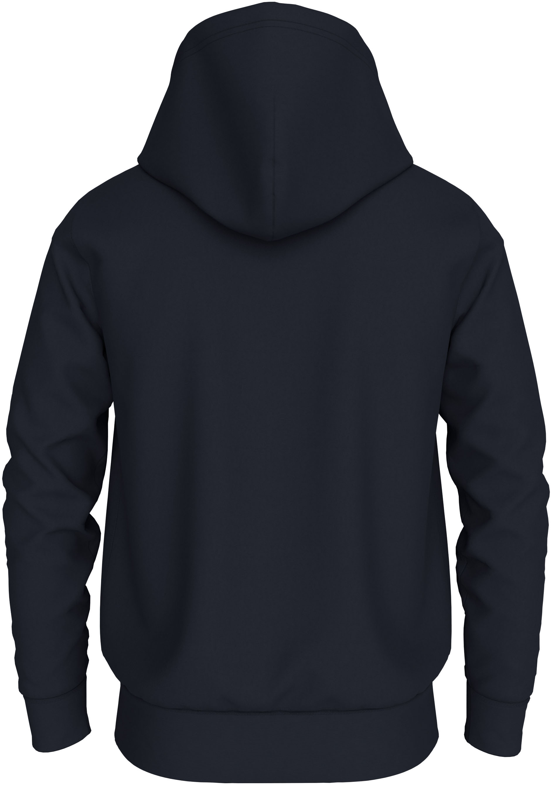 Tommy Hilfiger Kapuzensweatjacke »ESSENTIAL FLEECE ZIP THROUGH« kleine Logostickerei