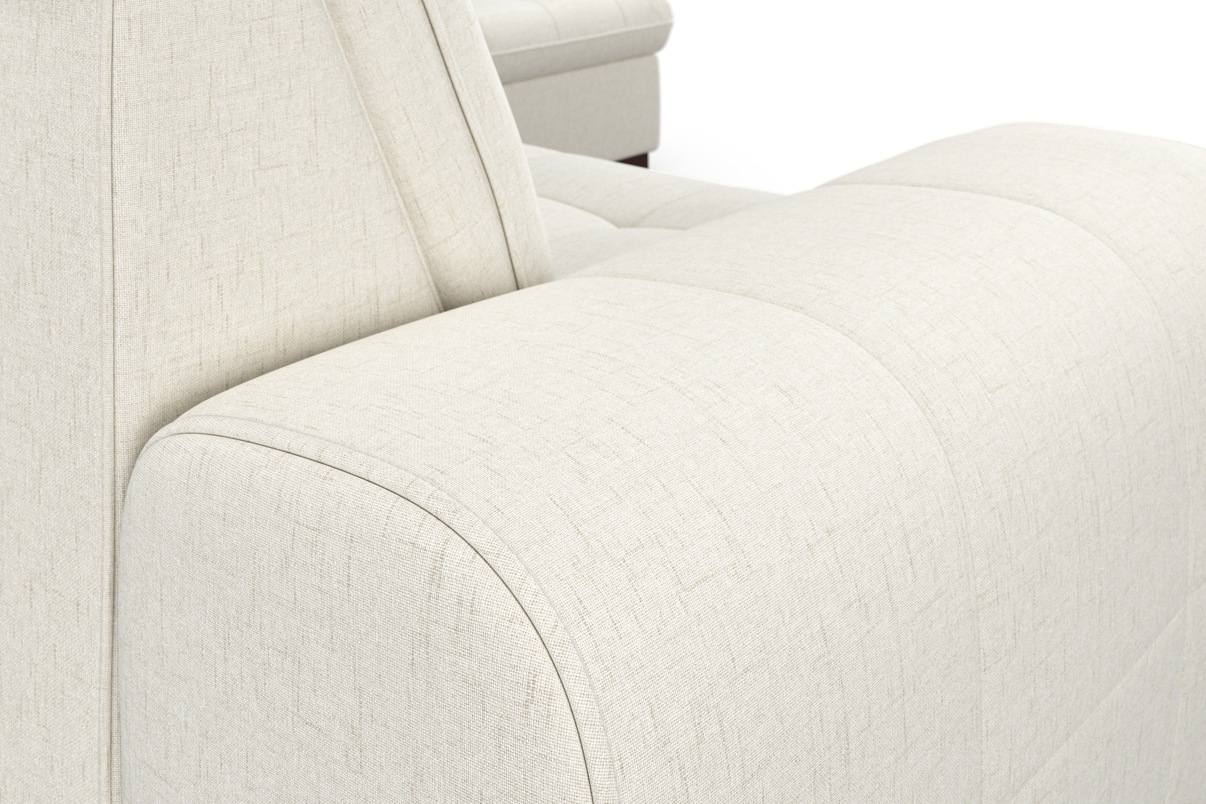 sit&more Ecksofa »Luxor L-Form«, wahlweise mit Bettfunktion, Stauraum und Kopfteilverstellung