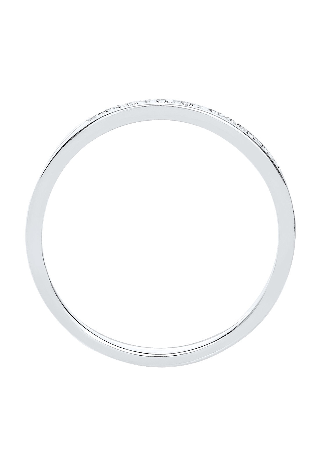 Elli DIAMONDS Verlobungsring »Aufsteckring Funkelnd Diamant (0.04 ct) 925 Silber«