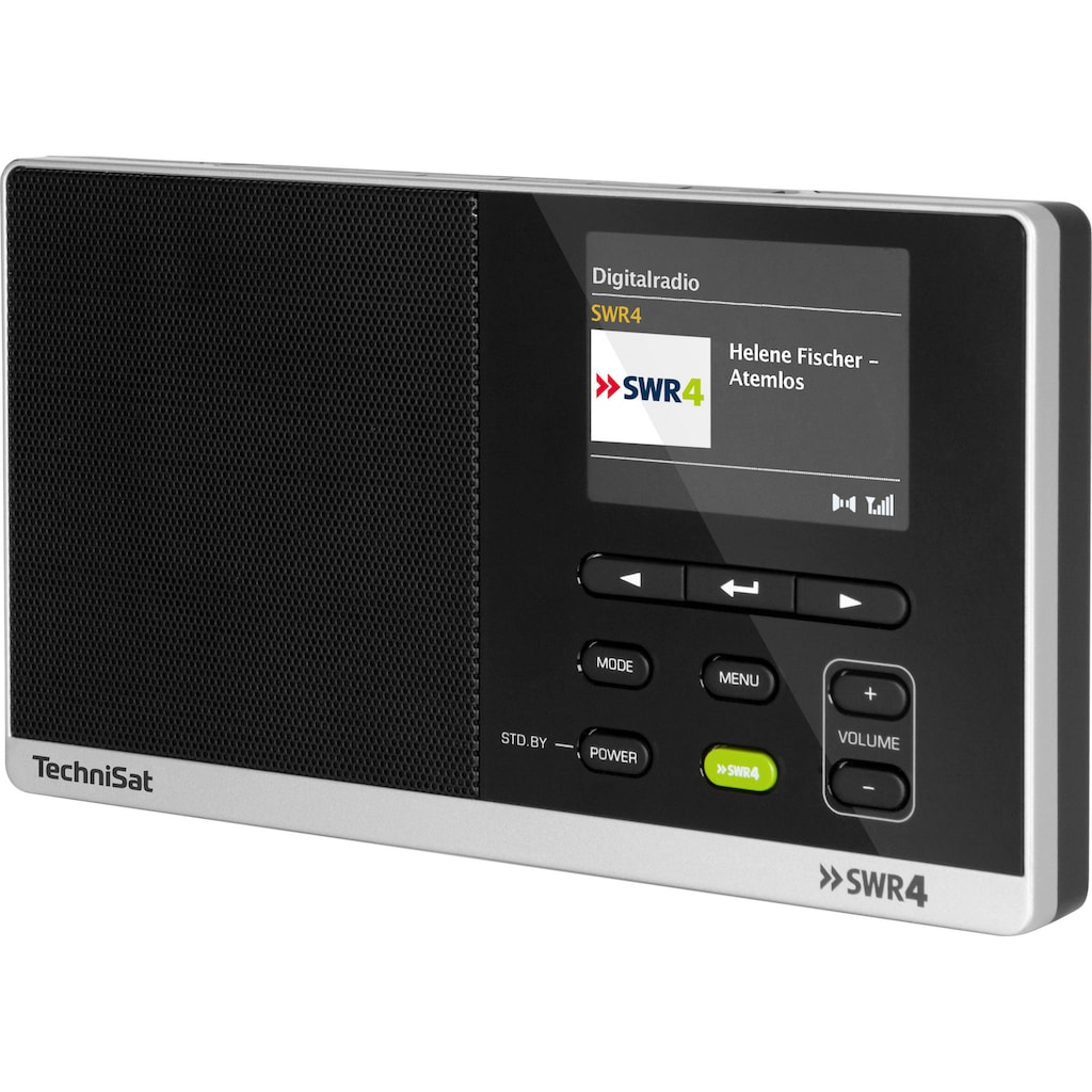 TechniSat Digitalradio (DAB+) »DIGITRADIO 215 SWR4 Edition«, (UKW mit RDS-Digitalradio (DAB+) 1 W)