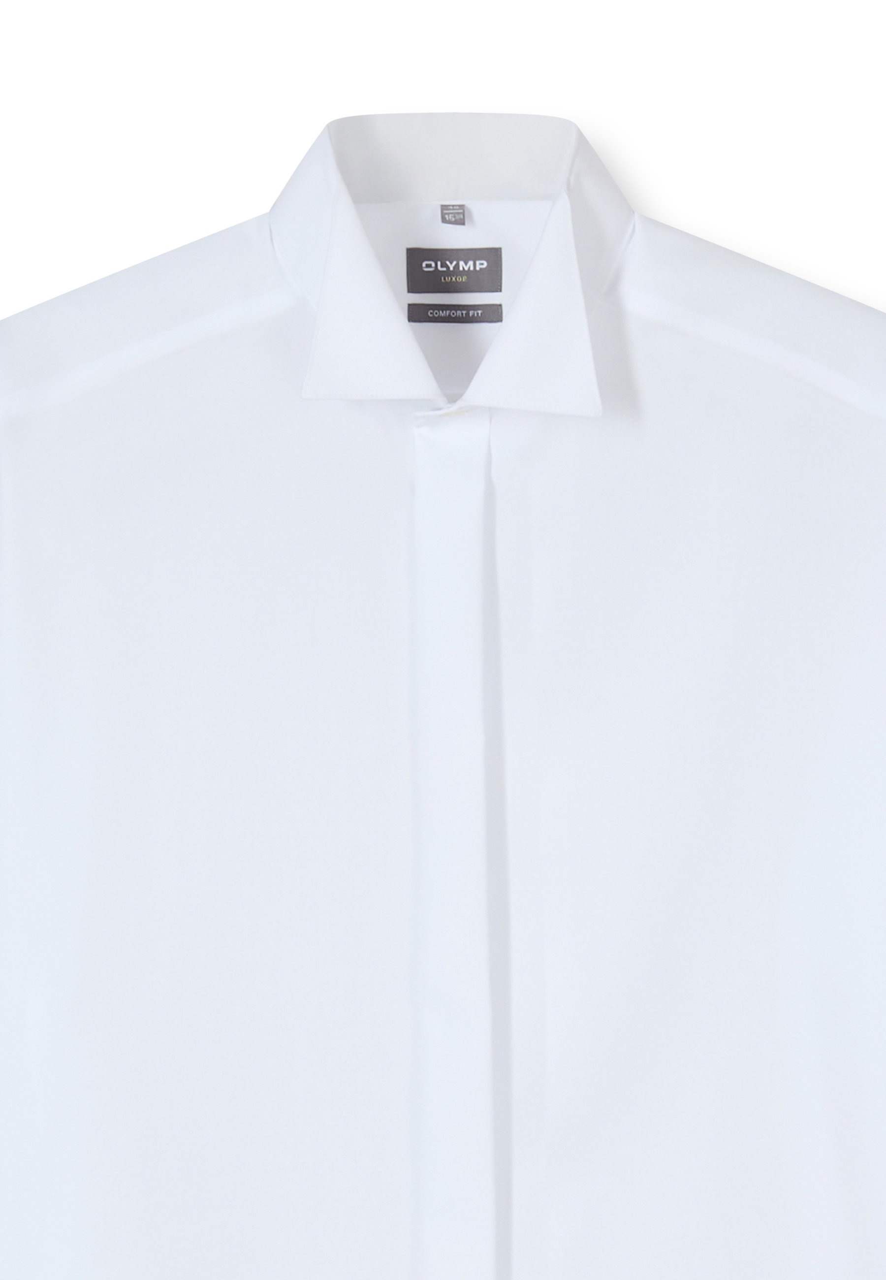 OLYMP Businesshemd »OLYMP Luxor Soirée, comfort fit, Hochzeitshemd, Kläppchen«