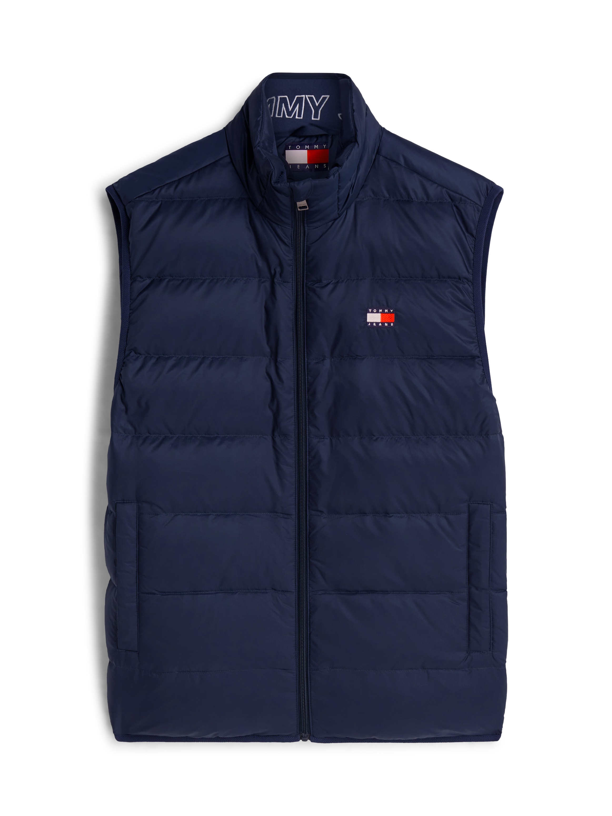 Tommy Jeans Steppweste »LIGHT DOWN PACKABLE VEST« Regular fit mit Stehkragen