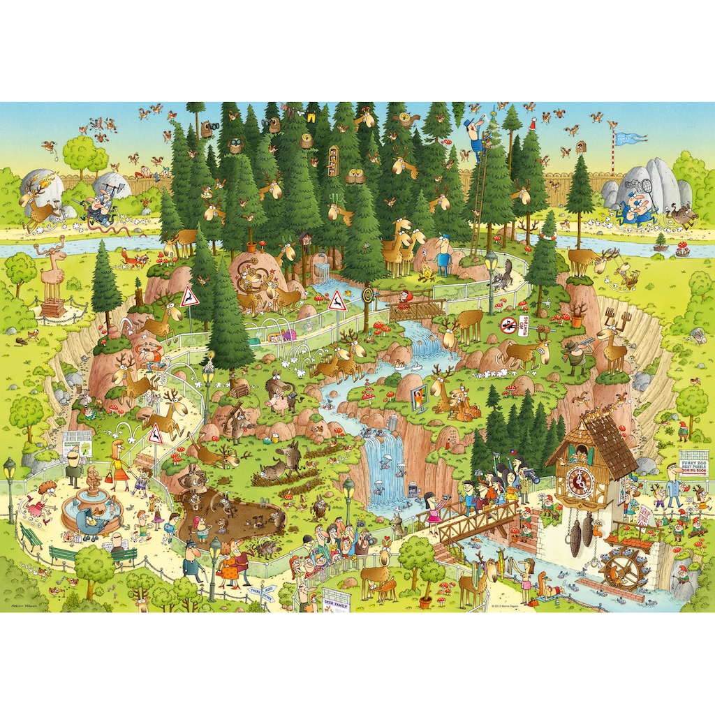 HEYE Puzzle »Black Forest Habitat«, Made in Germany