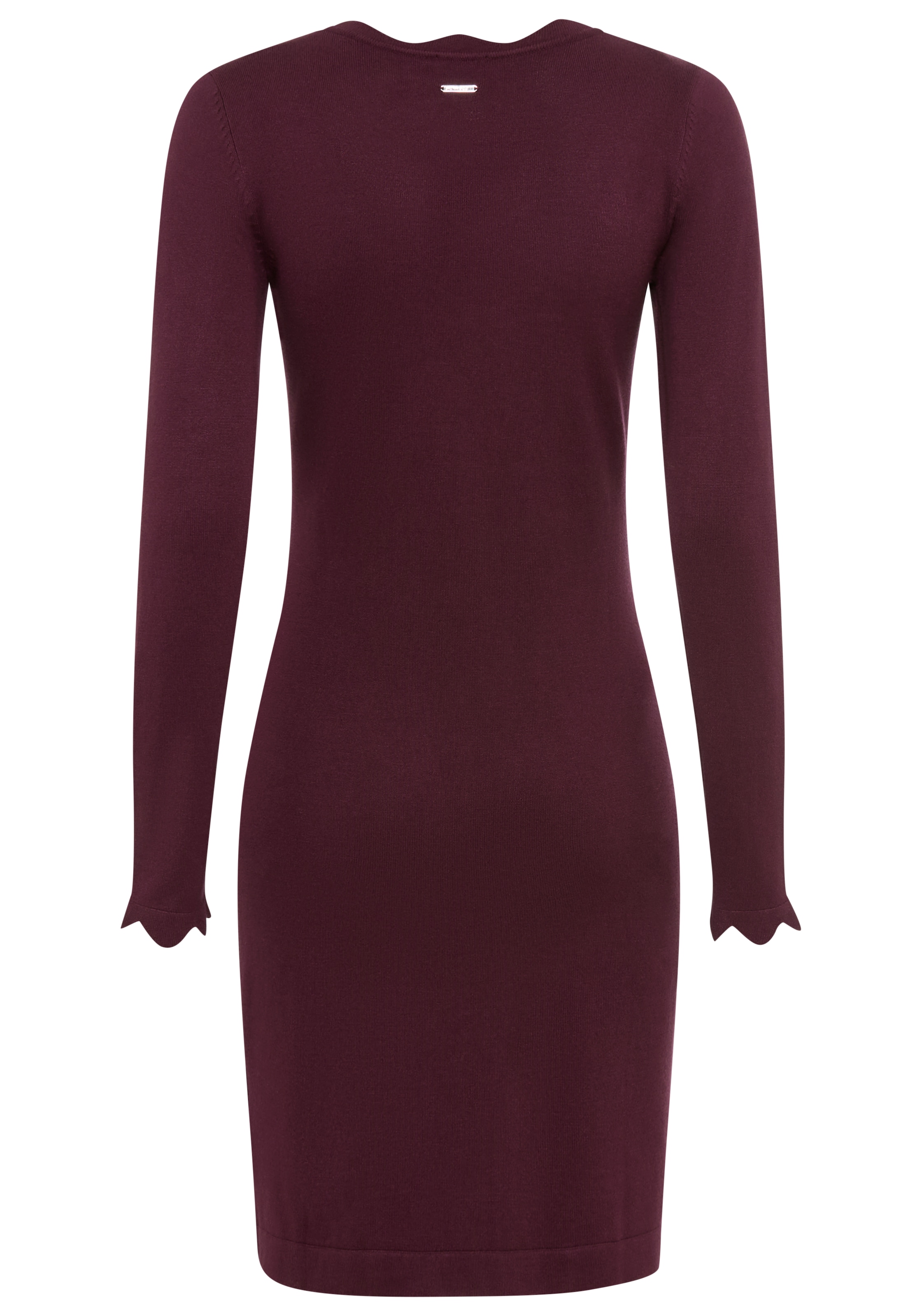 Laura Scott Strickkleid, kurzes Kleid, figurbetont, aus Viskosemischung