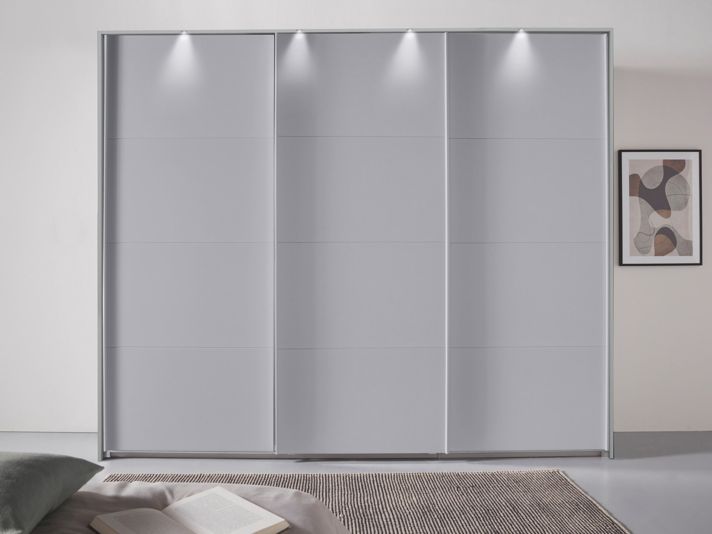 rauch Schwebetürenschrank »Oteli«, inkl. Passepartout optional mit Beleuchtung