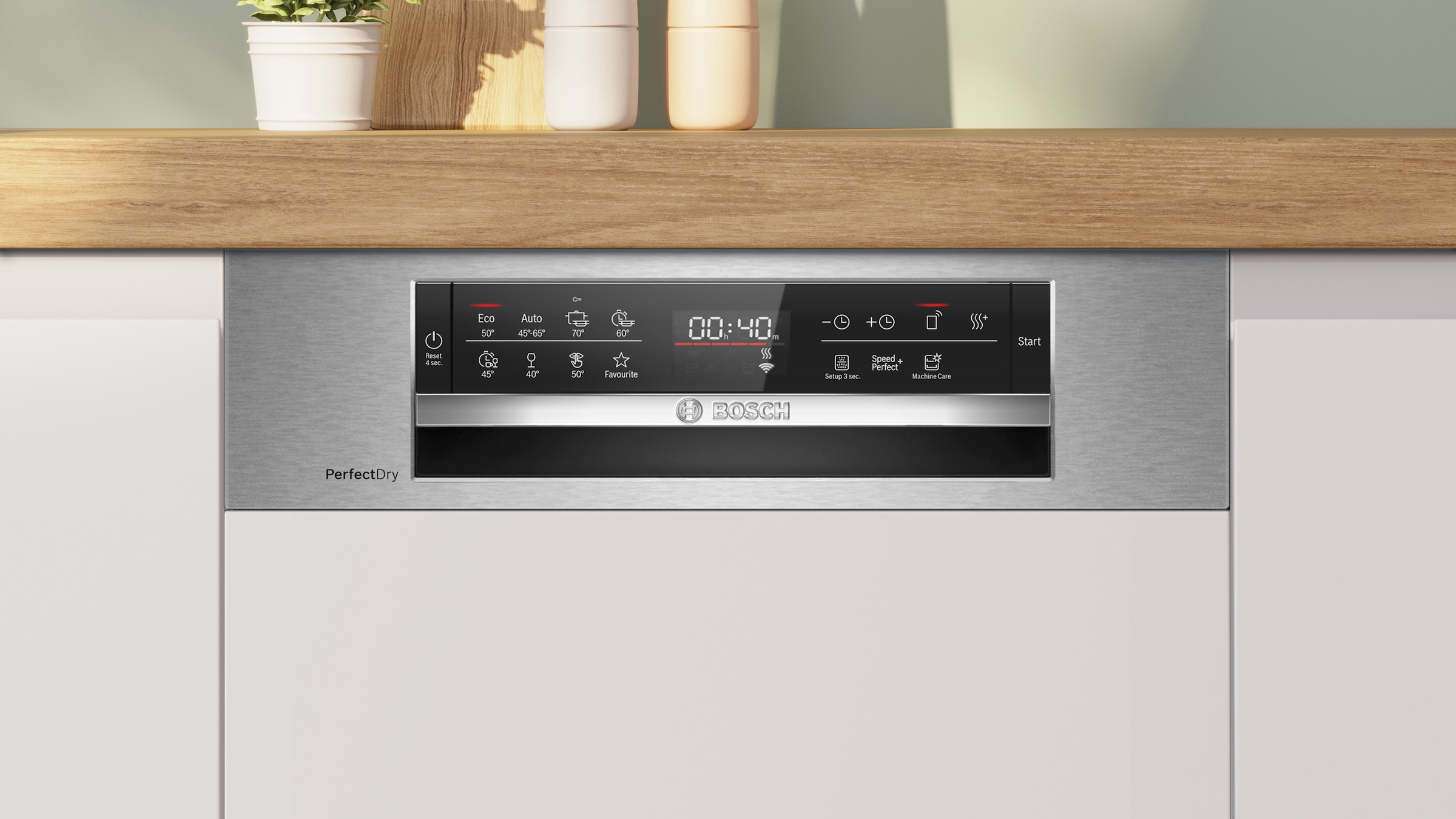 BOSCH teilintegrierbarer Geschirrspüler Serie 6 »SPI6ZMS29E«, 10 Maßgedecke