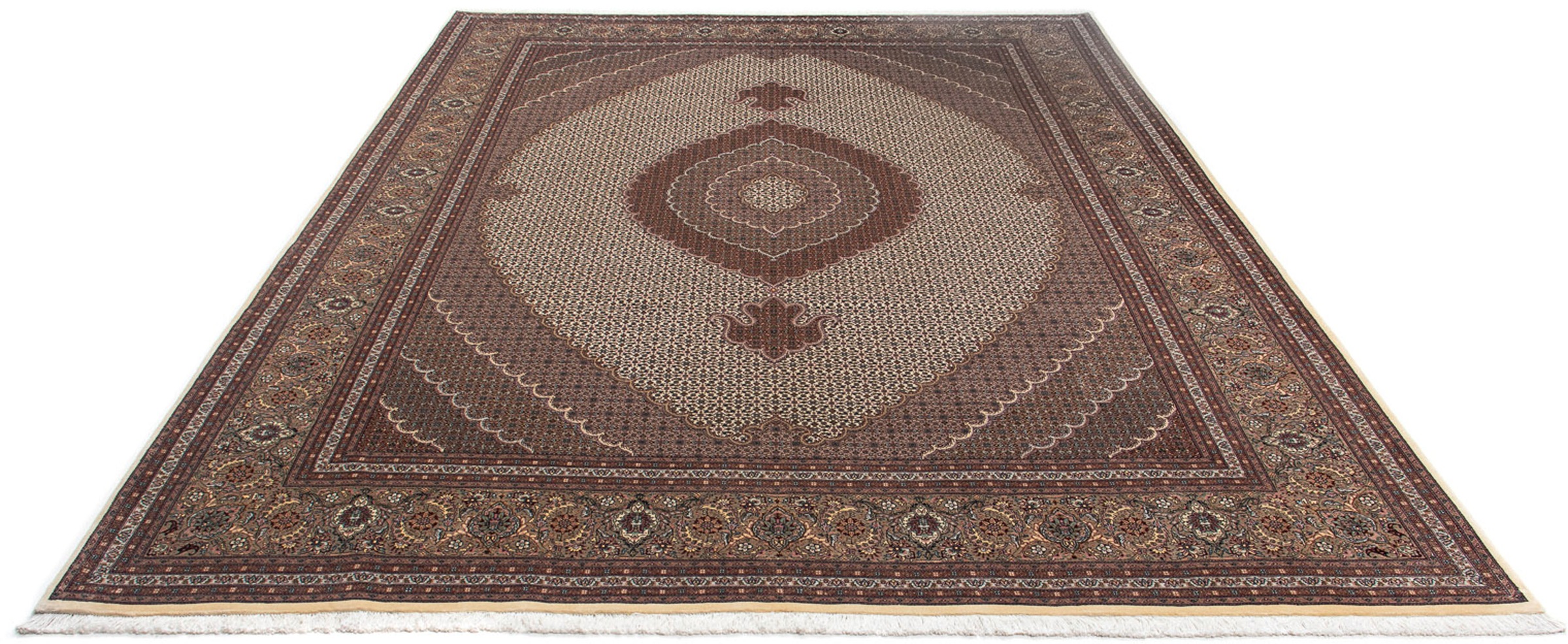 morgenland Orientteppich »Perser - Täbriz - 348 x 255 cm - braun«, rechteck günstig online kaufen