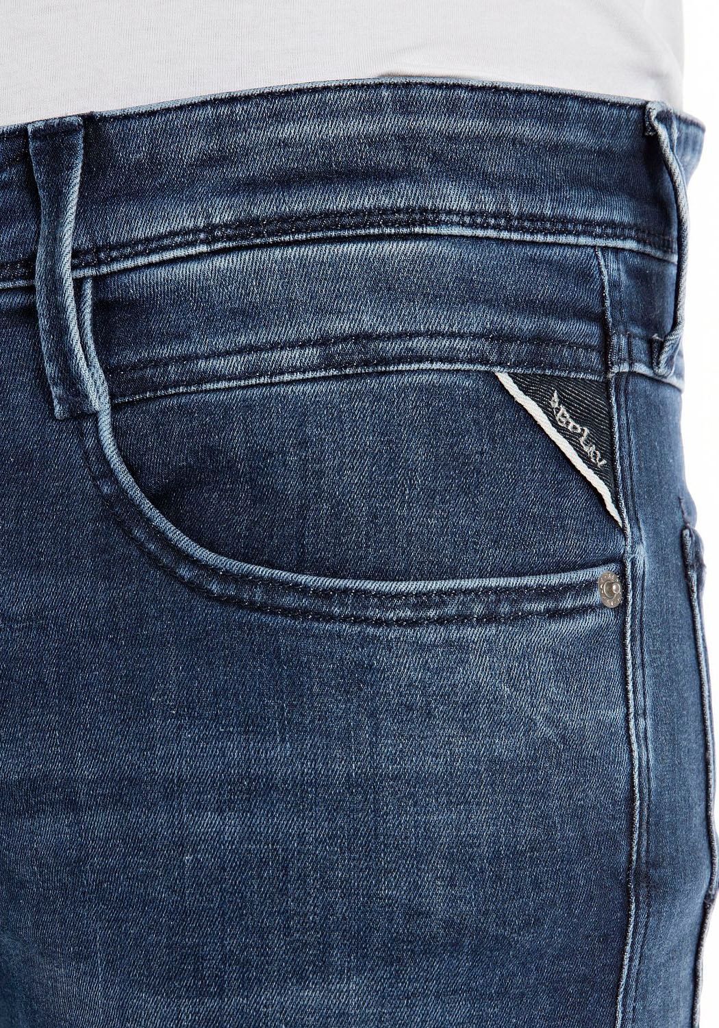 Replay Slim-fit-Jeans »ANBASS HYPERFLEX BIO«