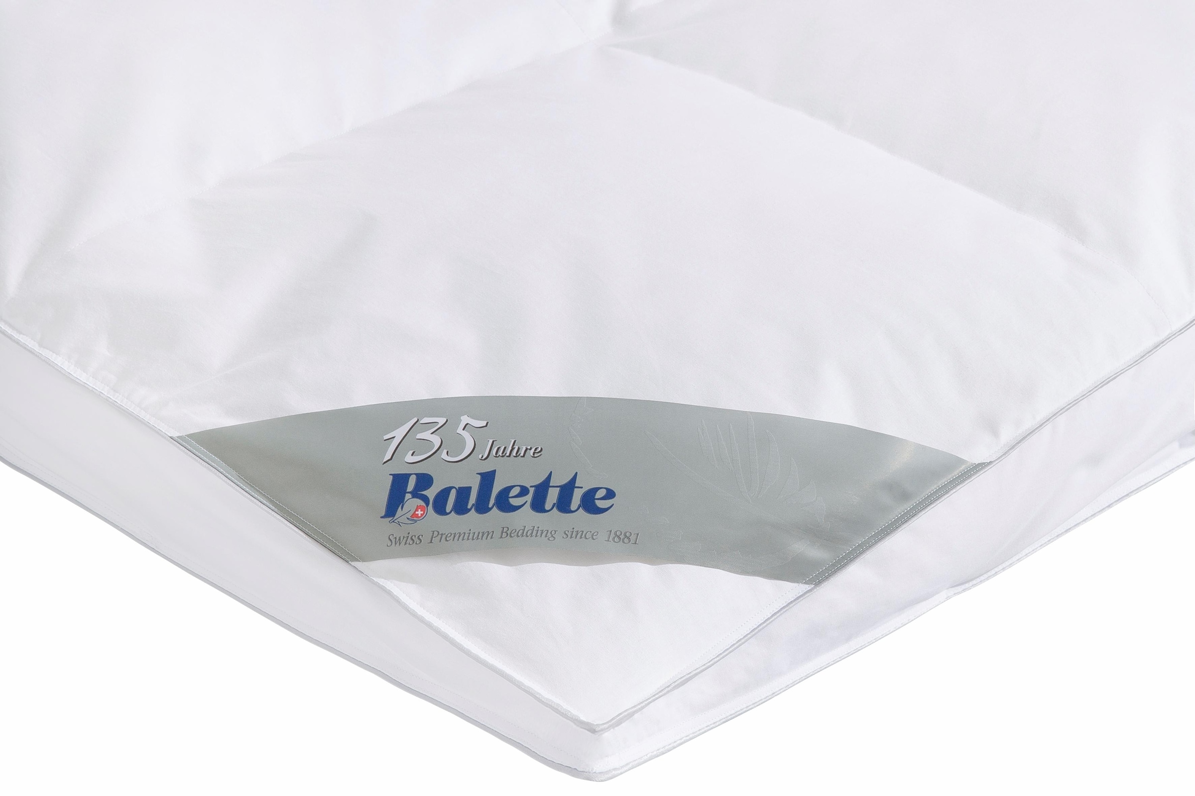 Balette Federbettdecke »Lena«, warm, Füllung 50% Federn, 50% Daunen, Bezug 100% Baumwolle, (1 St.), Balette