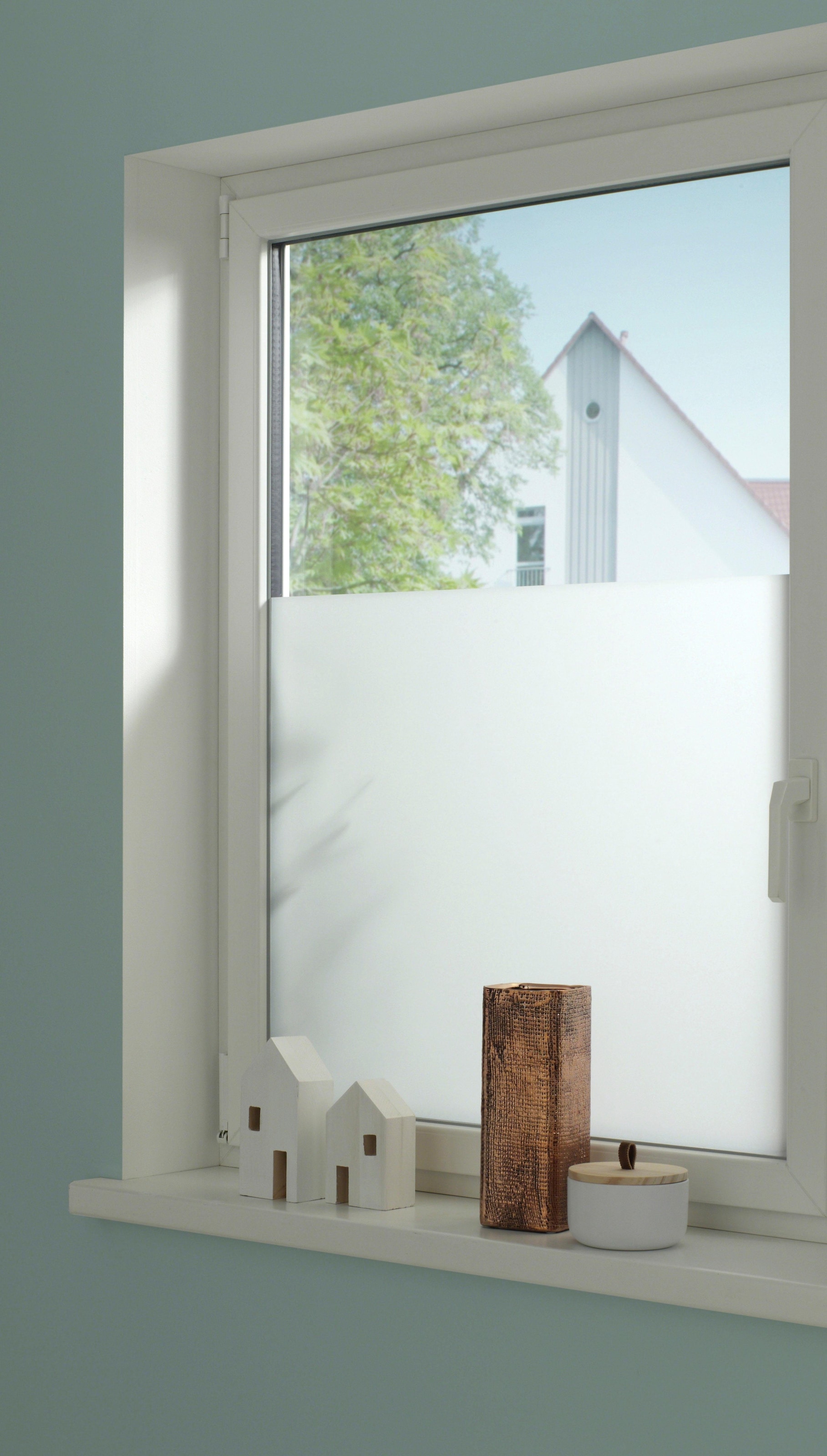 GARDINIA Fensterfolie »Privacy 75«, 1 St., blickdicht, statisch haftend, 99% UV-Schutz
