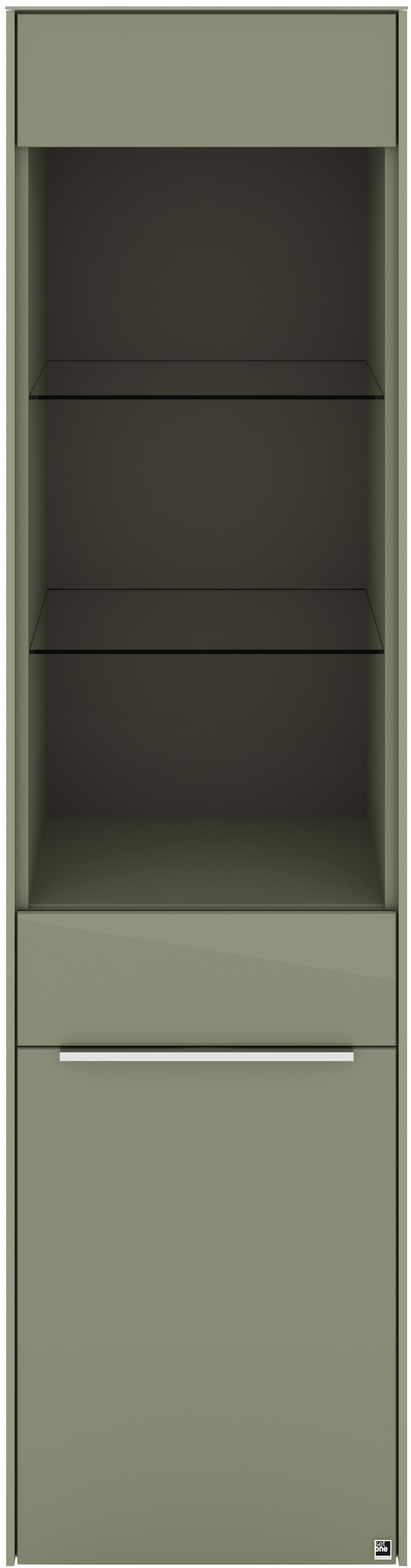 set one by Musterring Standvitrine »Reno« 1 Stk. tlg. Mit Gleitern und in verschiedenen Farben erhältlich