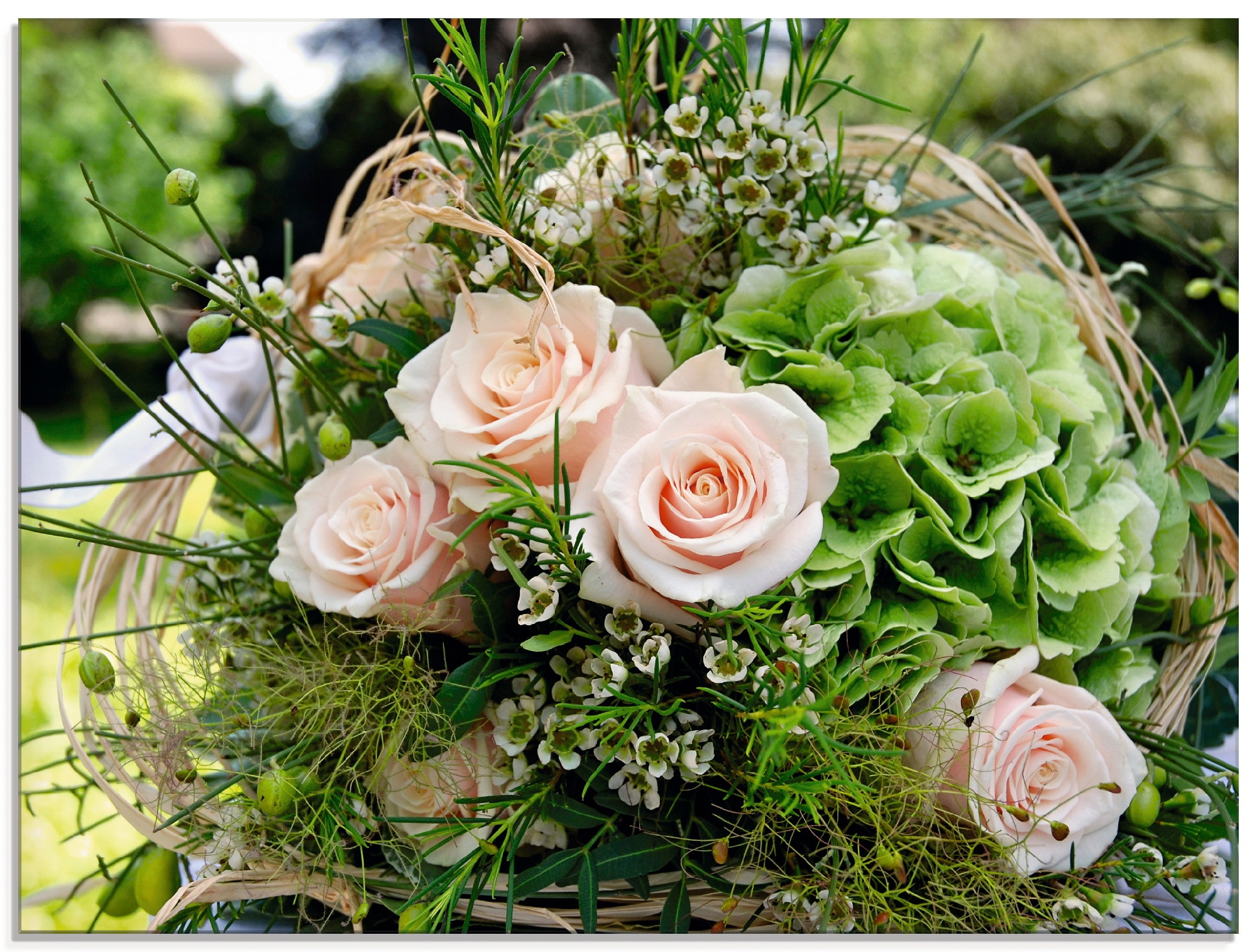 Artland Glasbild »Blumenstrauss«, Blumen, (1 St.), in verschiedenen Größen günstig online kaufen