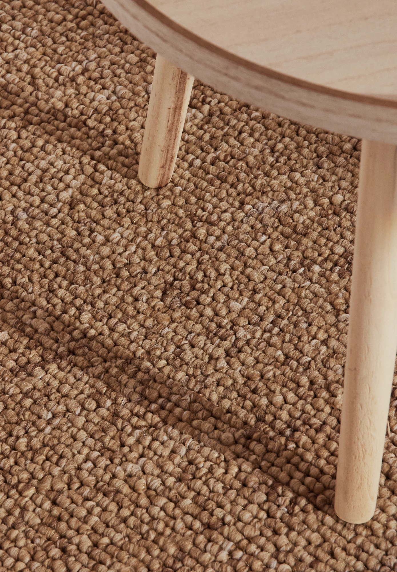 ELLE DECORATION Teppich »Rocco«, rechteckig, 10 mm Höhe, Läufer, waschbar, Wohnzimmer, Esszimmer, Woll-Optik