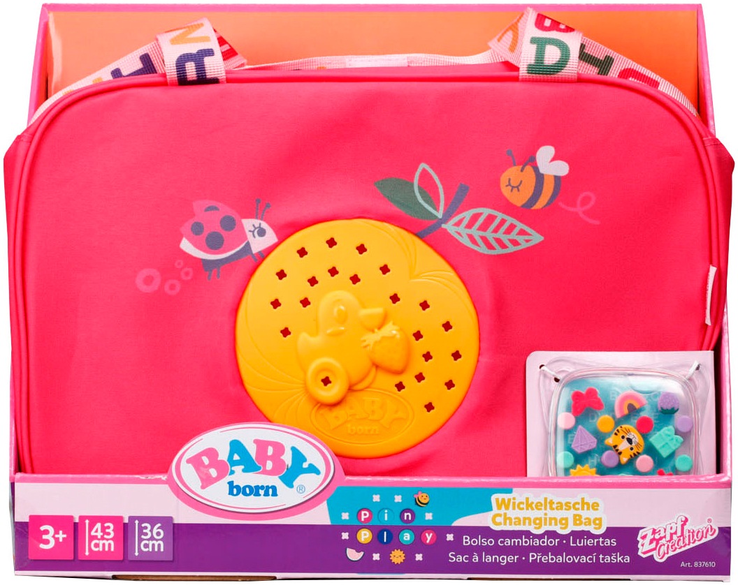 Baby Born Puppen Wickeltasche »Pinplay Wickeltasche«