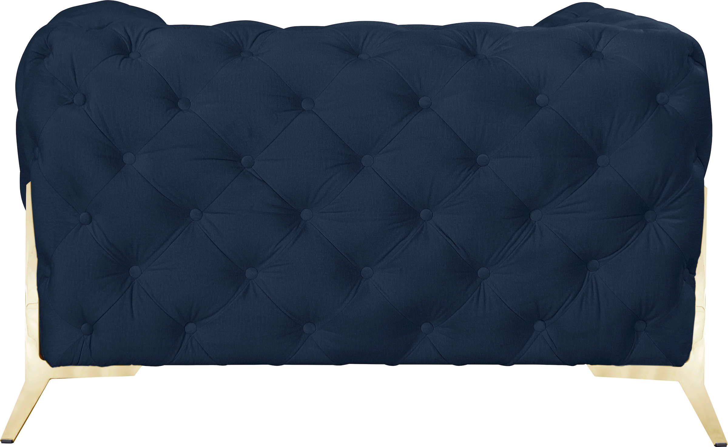 Leonique Chesterfield-Sessel »Amaury Sessel«, aufwändige Knopfheftung, moderne Chesterfield Optik, Fußfarbe wählbar