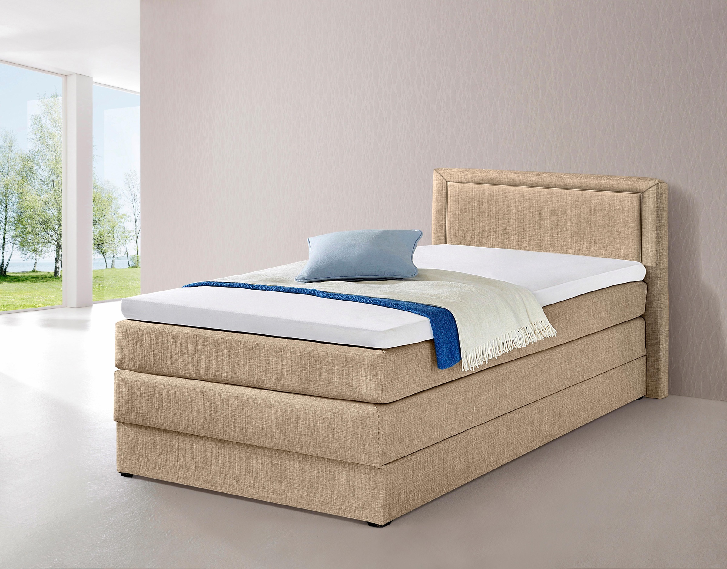 Bild von hapo Boxspringbett, mit Bettkasten