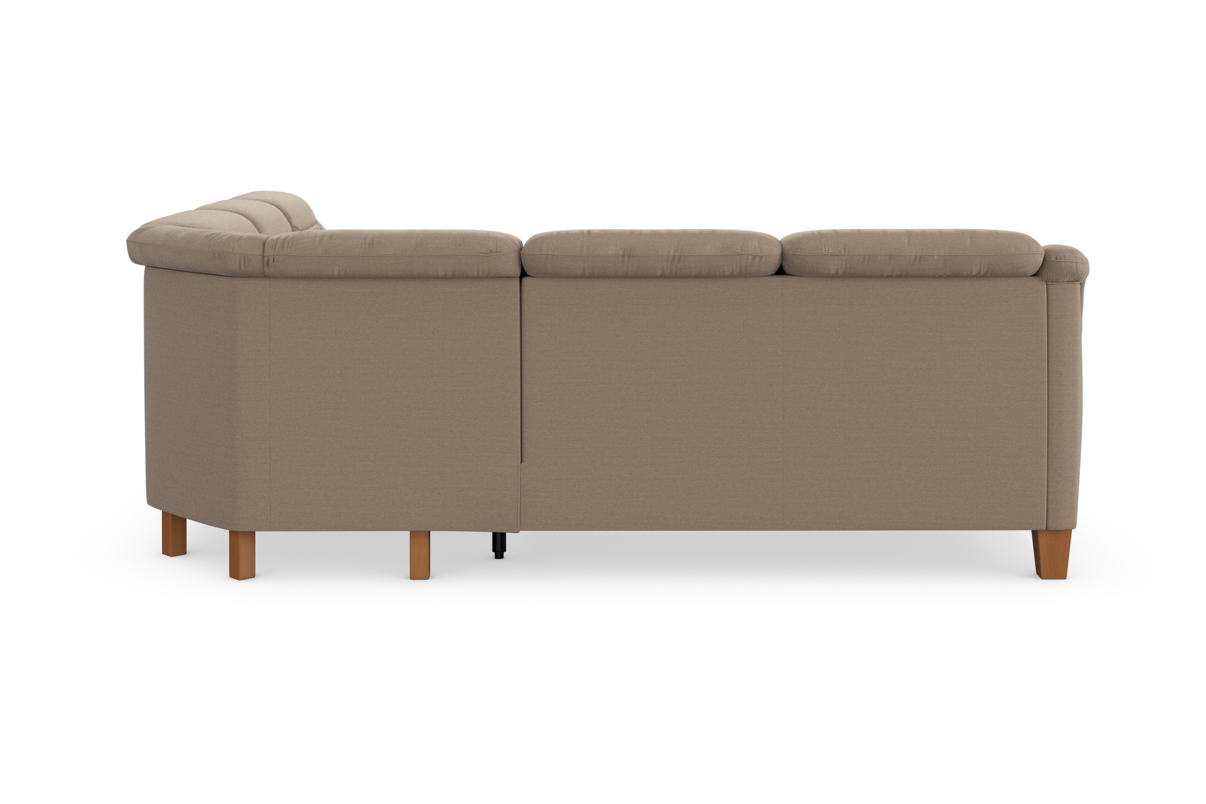 Home affaire Ecksofa »Caldera L-Form«, Federkern, wahlweise mit Kopfteilverstellung, Bettfunktion, Bettkasten