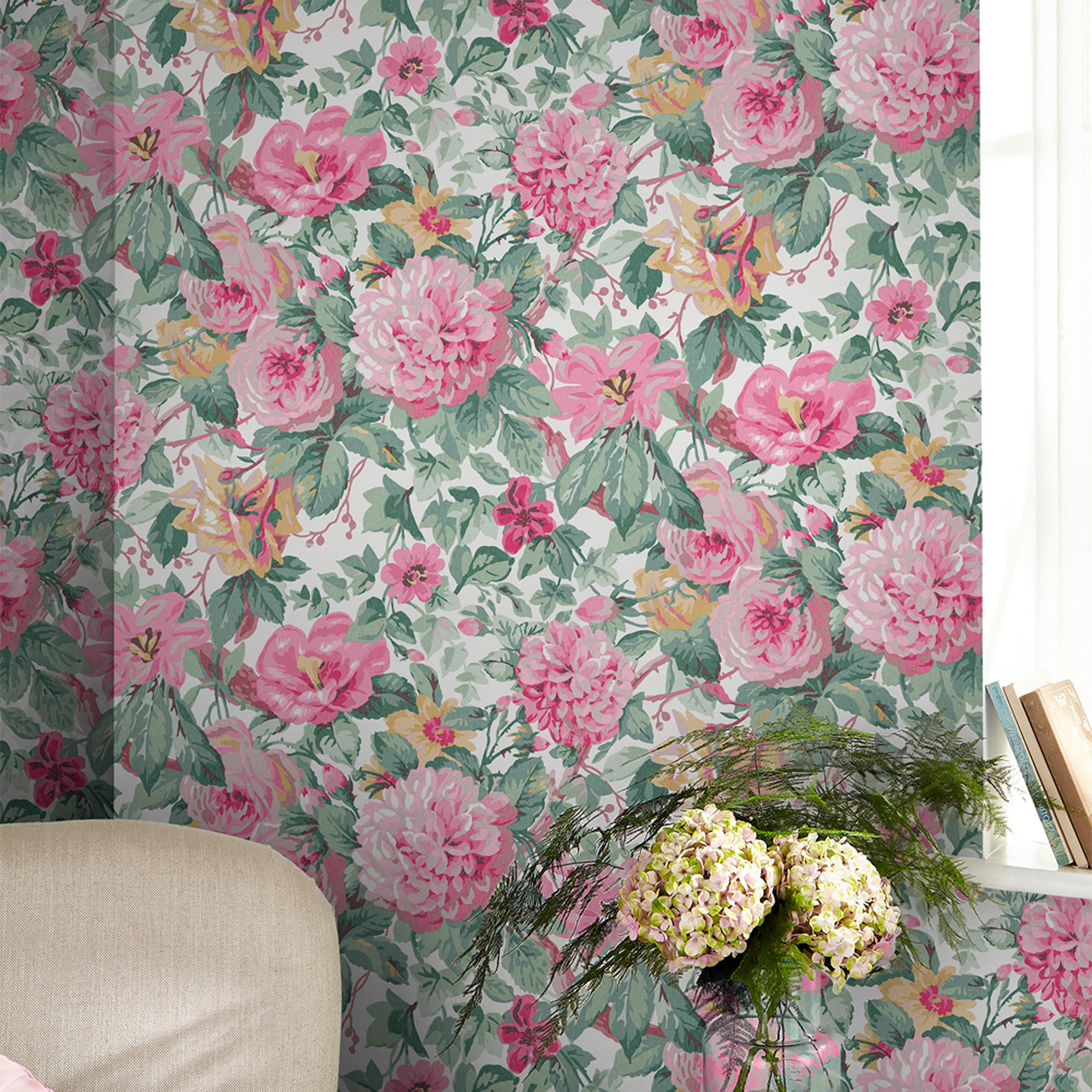 LAURA ASHLEY Vliestapete »Aveline«, Motiv, Motiv
