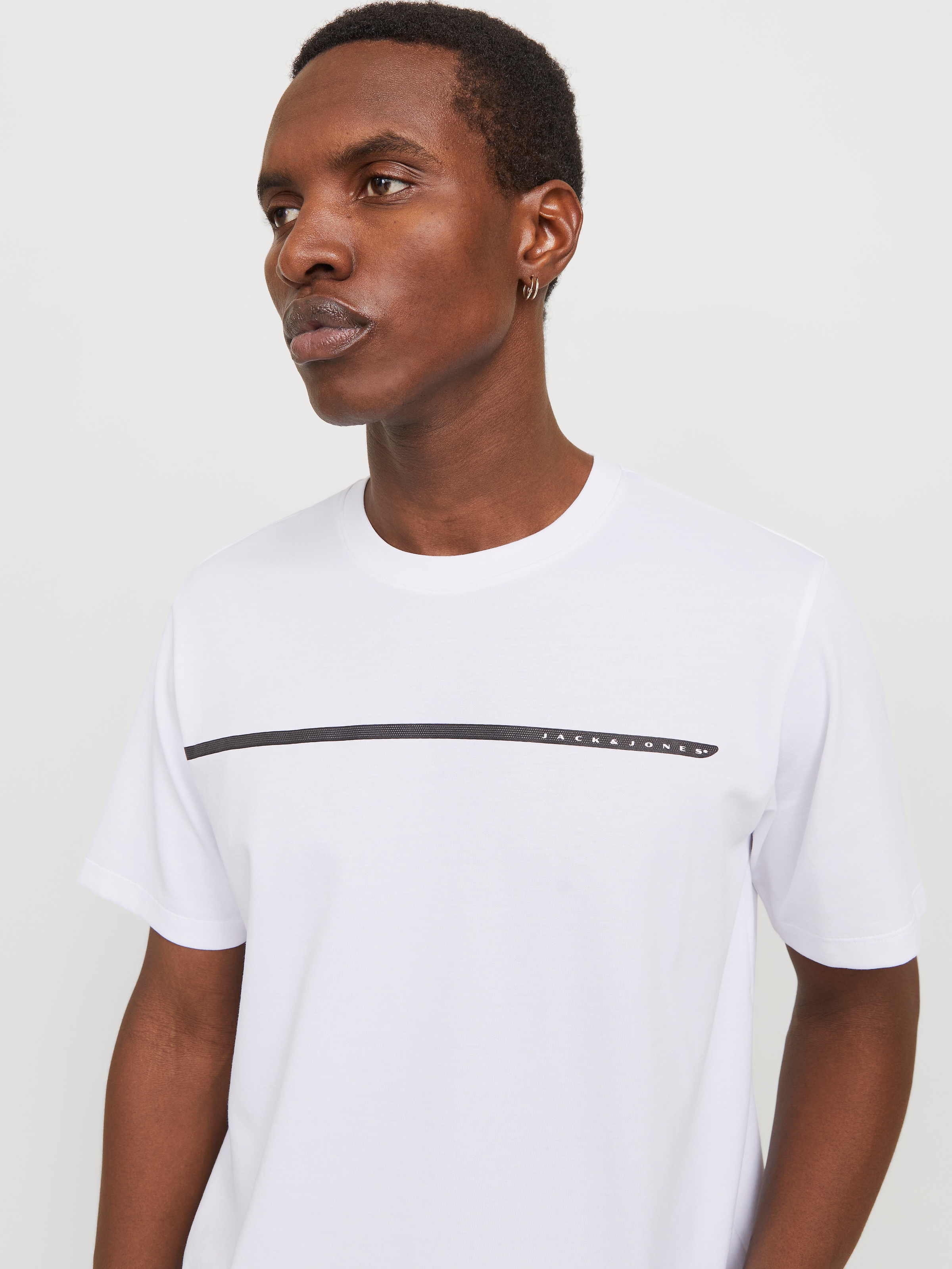 Jack & Jones T-Shirt »JCOFUSION FULL BRANDING TEE SS CREW NOOS«