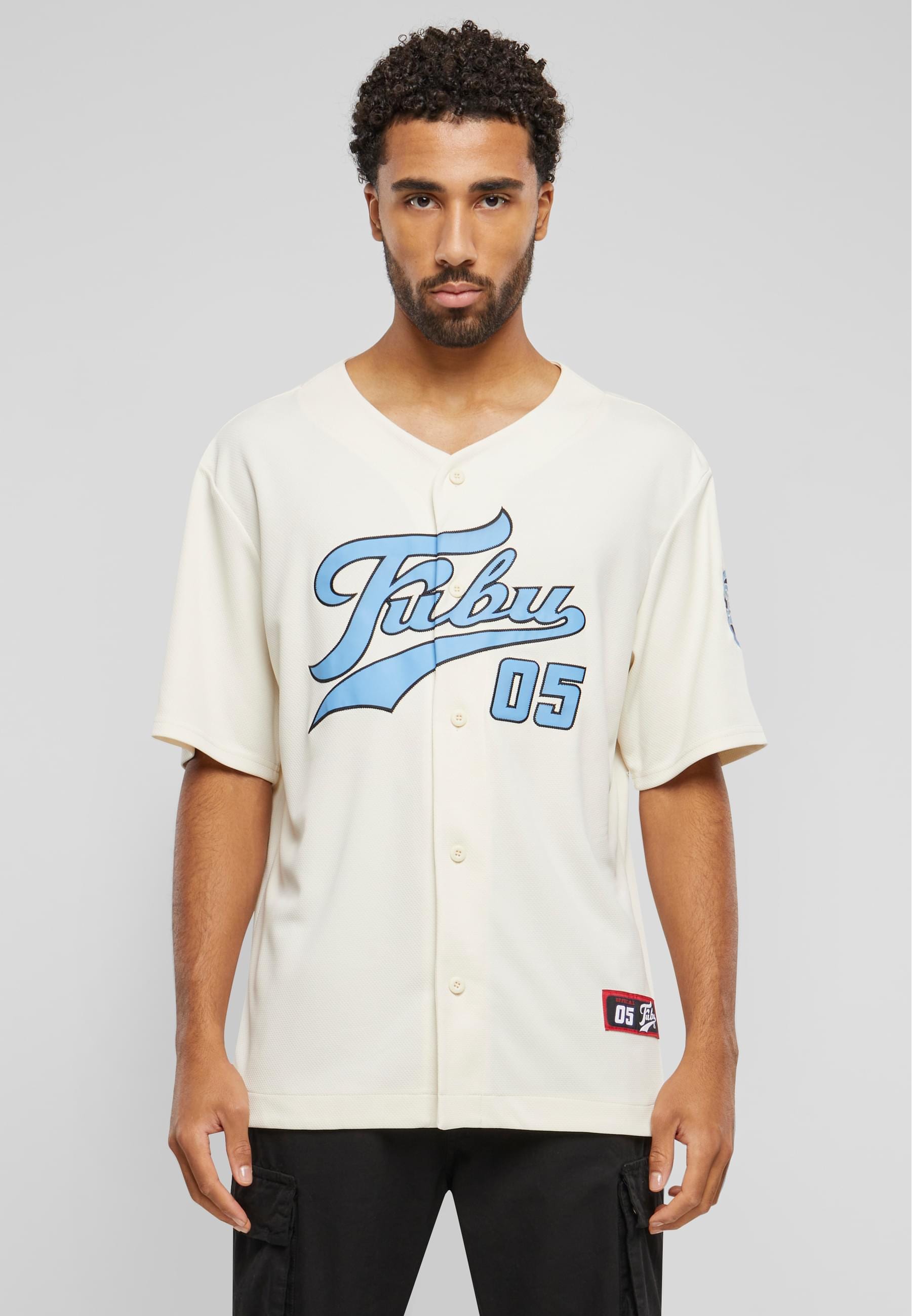 Fubu T-Shirt »Fubu Herren FM241-007-1 Fubu Varsity Baseball Jersey« 1 Stk. tlg.