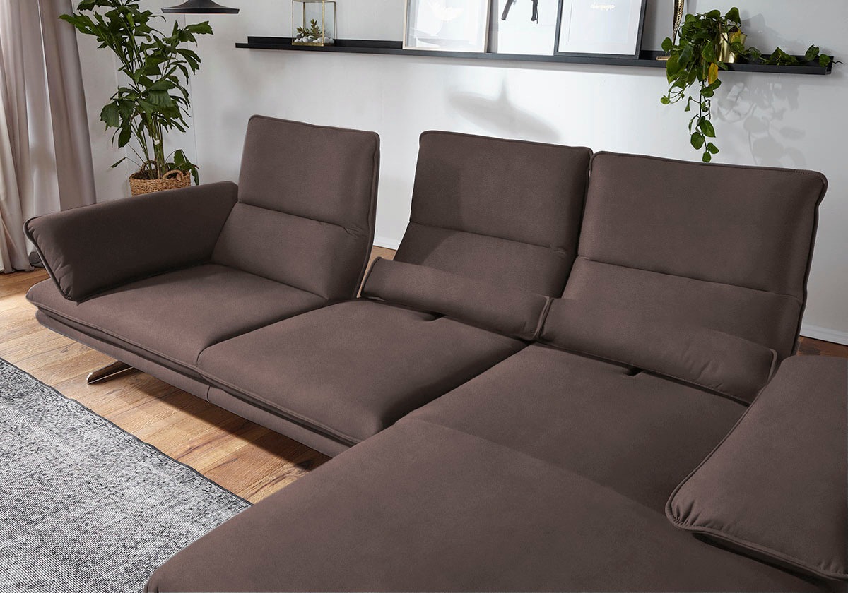 W.SCHILLIG Ecksofa "broadway, Designsofa mit tollem Sitzkomfort, L-Form", S günstig online kaufen